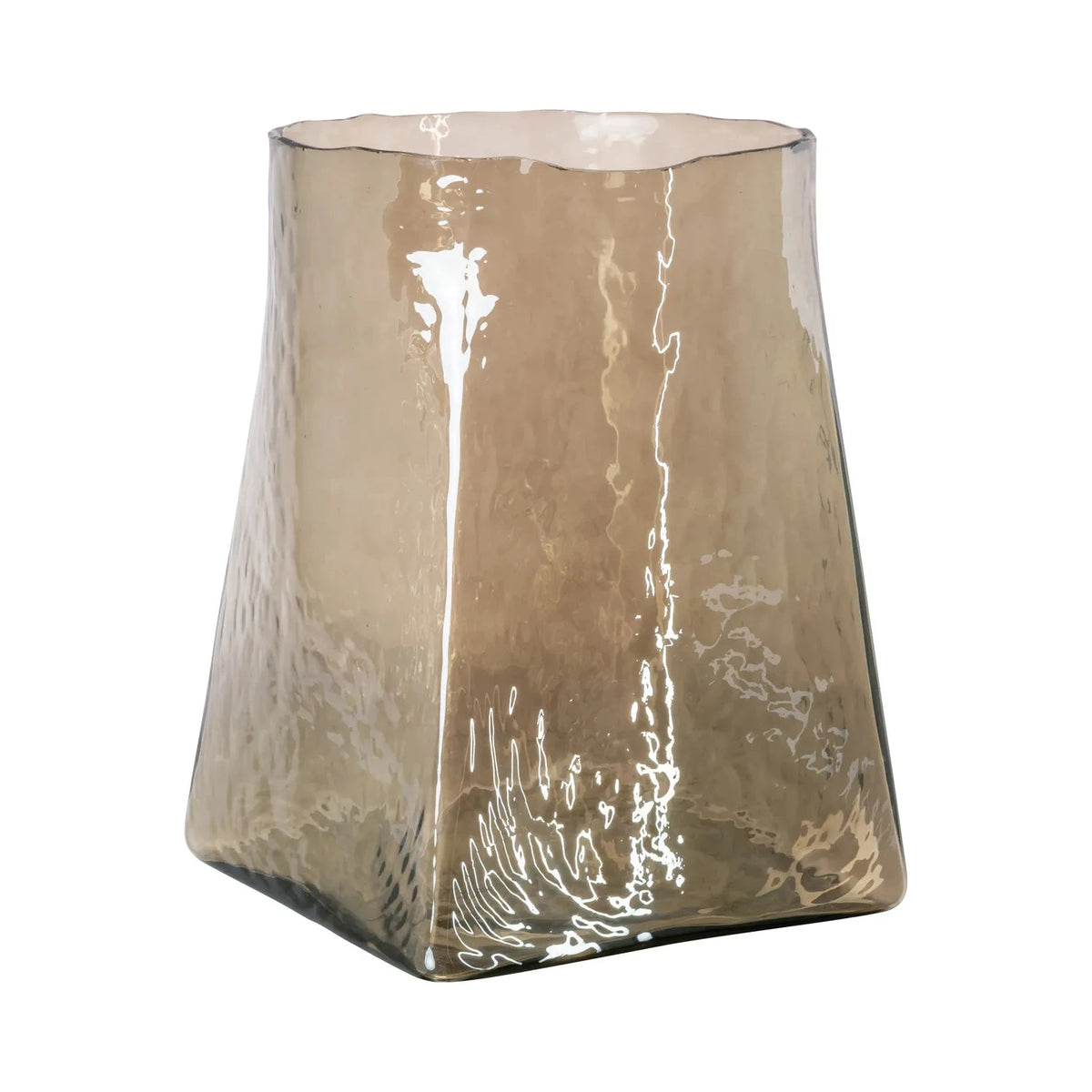 Richmond Interiors Elara Smoke Glass Vase Small