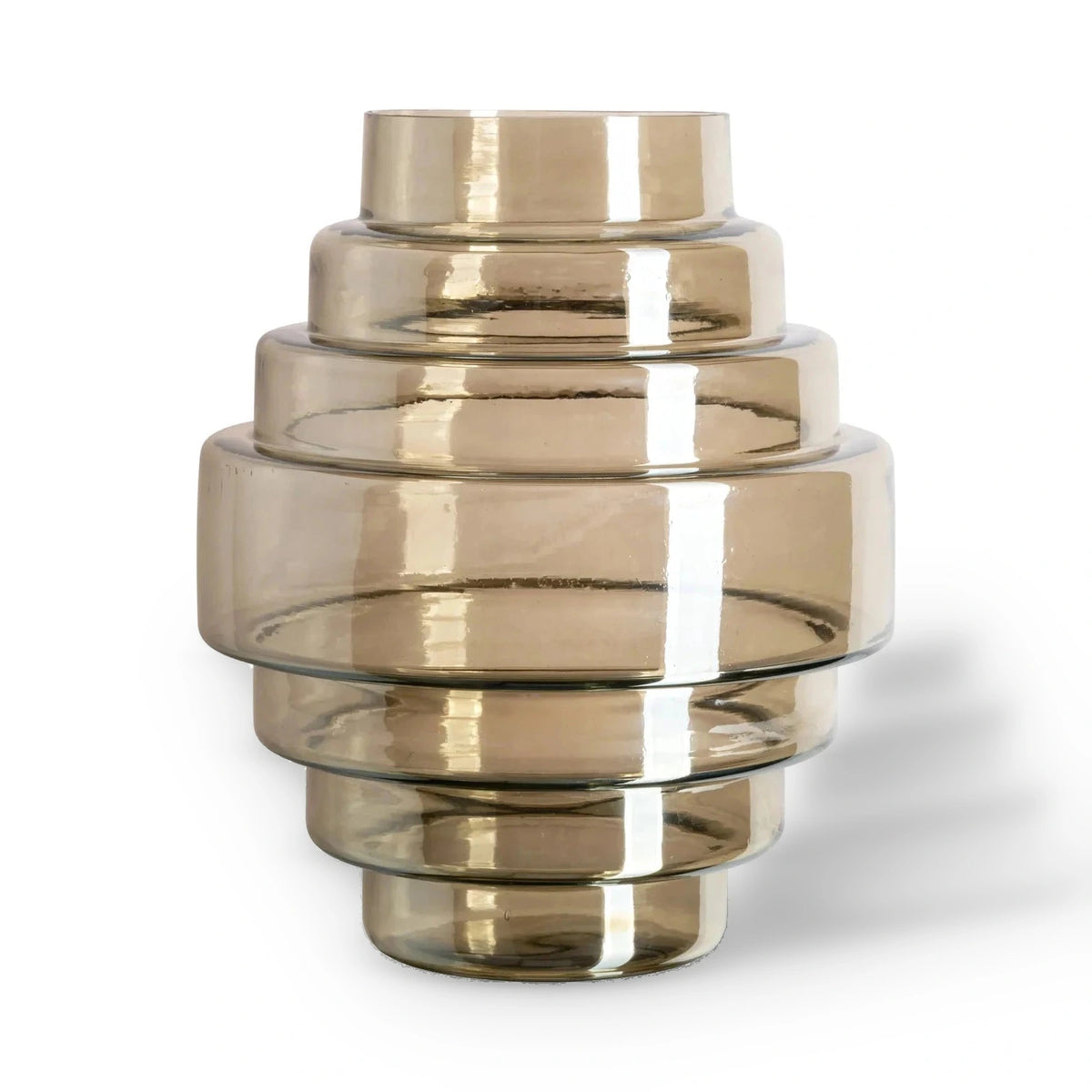 Richmond Interiors Liosa Smoke Glass Vase Large