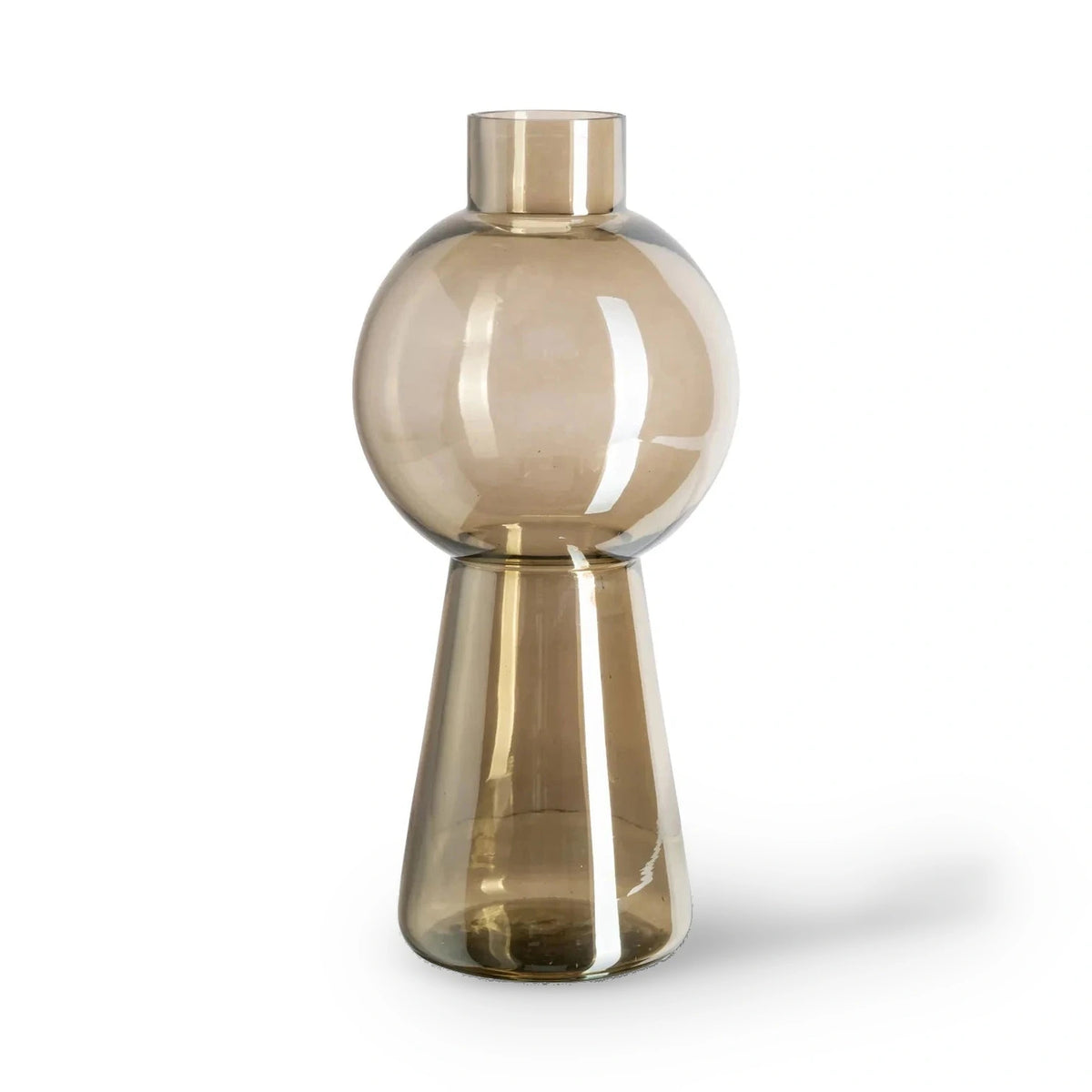 Richmond Interiors Sera Smoke Glass Vase Large