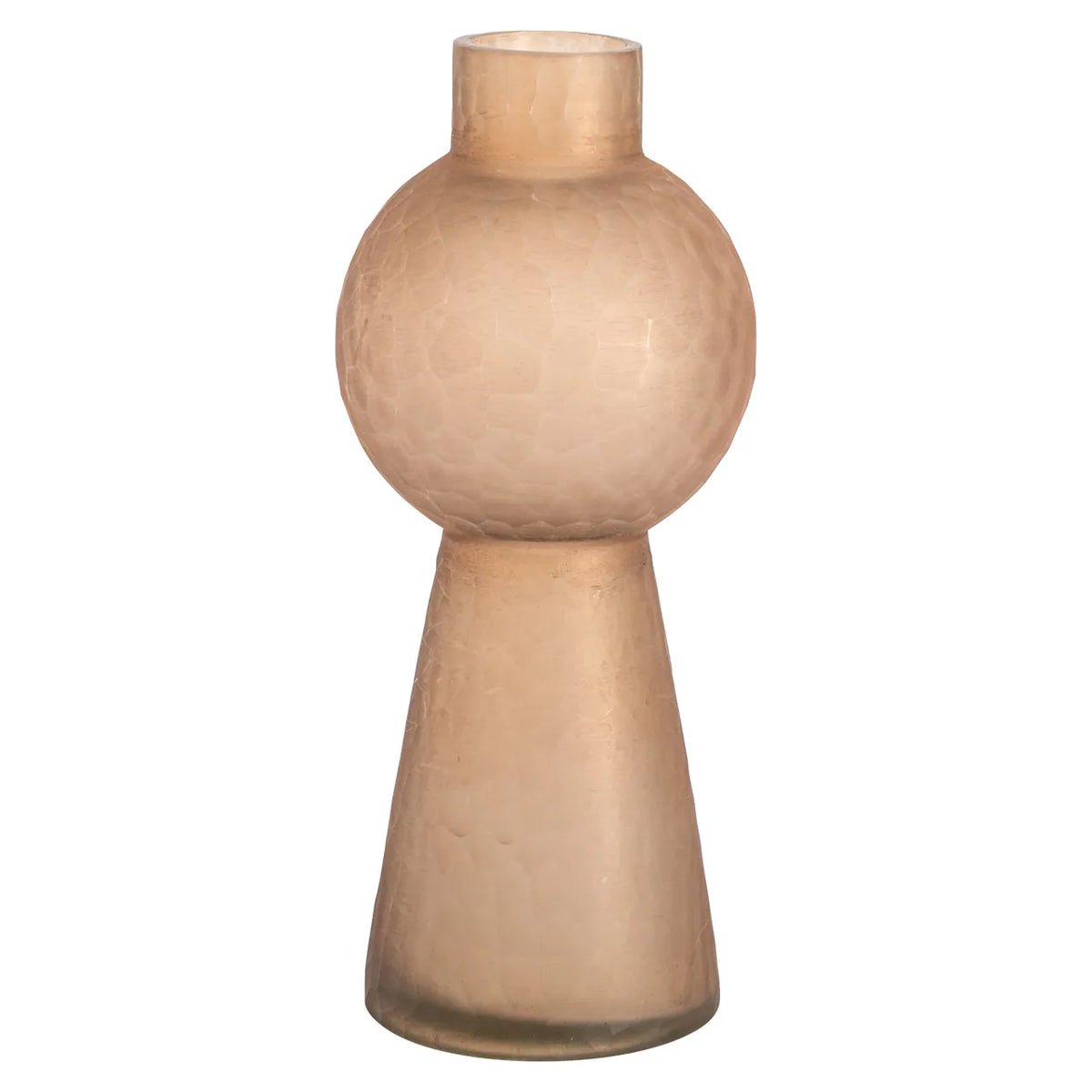 Richmond Interiors Ora Brown Glass Vase Small