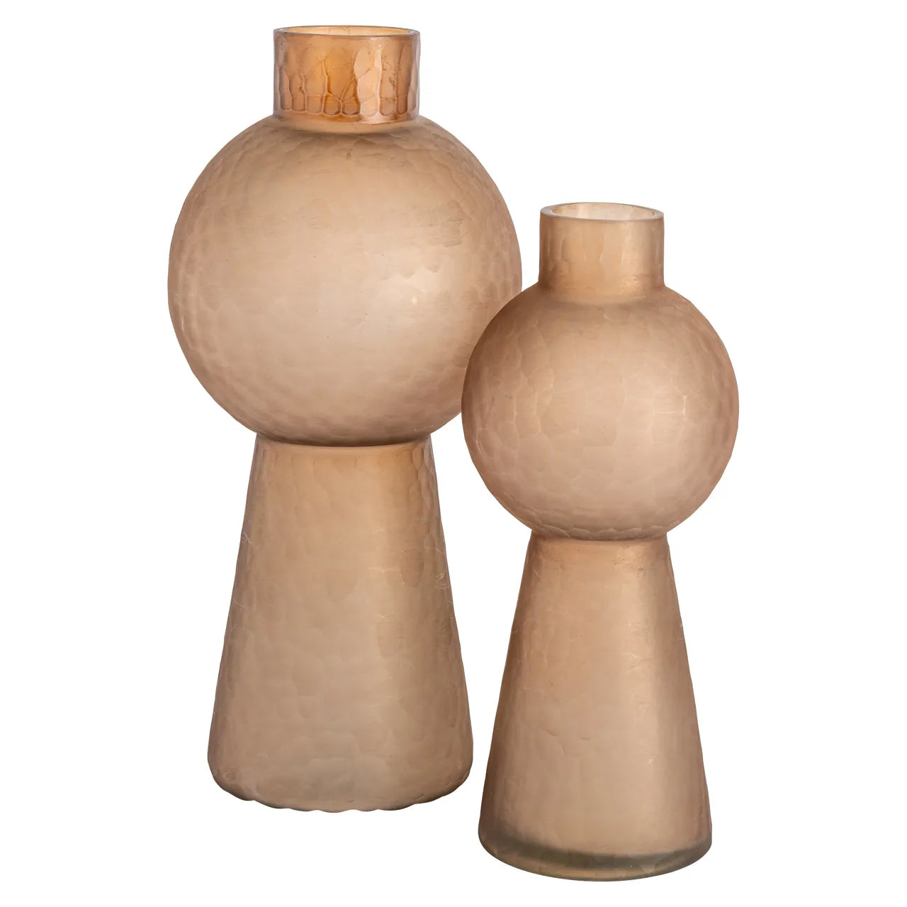 Richmond Interiors Ora Brown Glass Vase Small