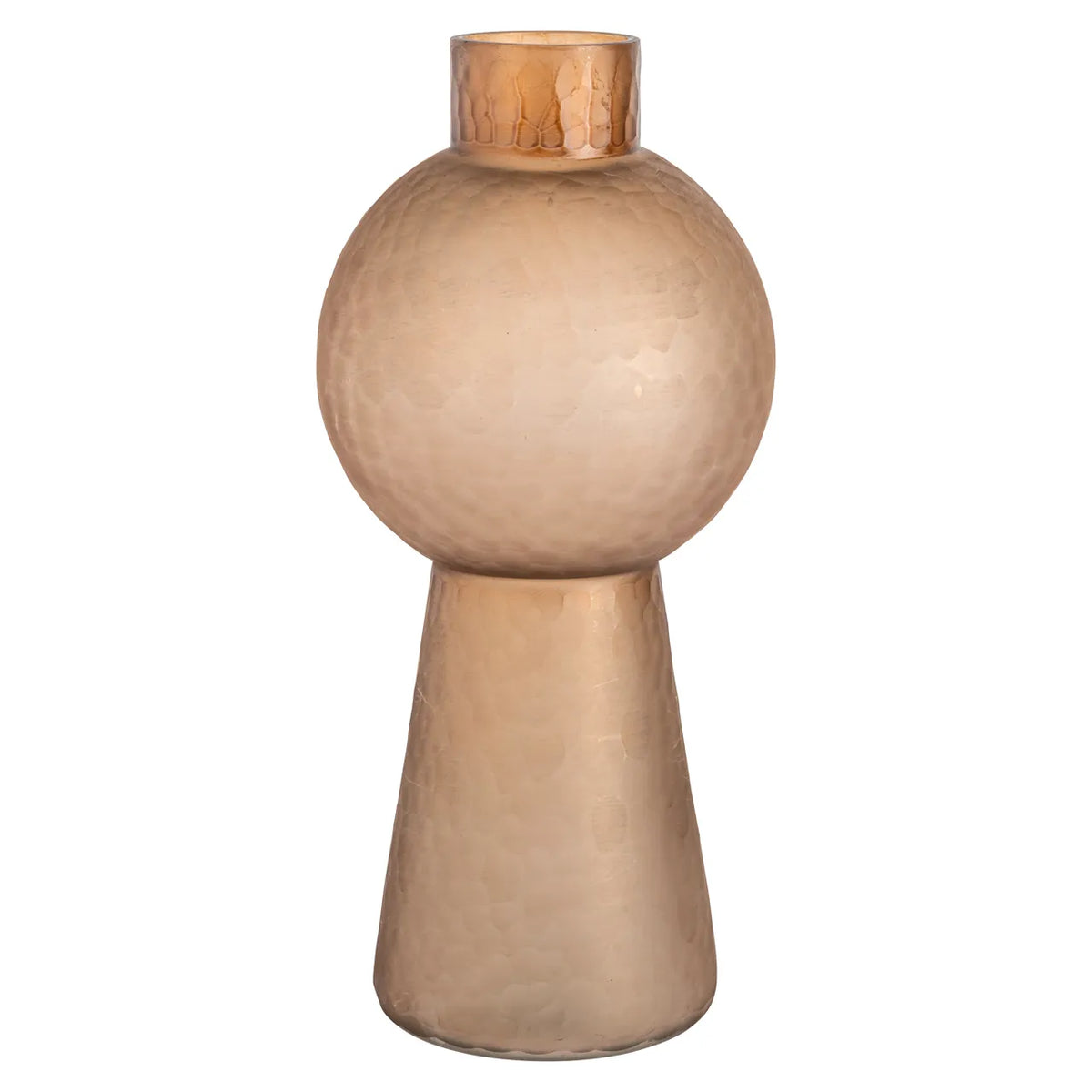 Richmond Interiors Ora Brown Glass Vase Large