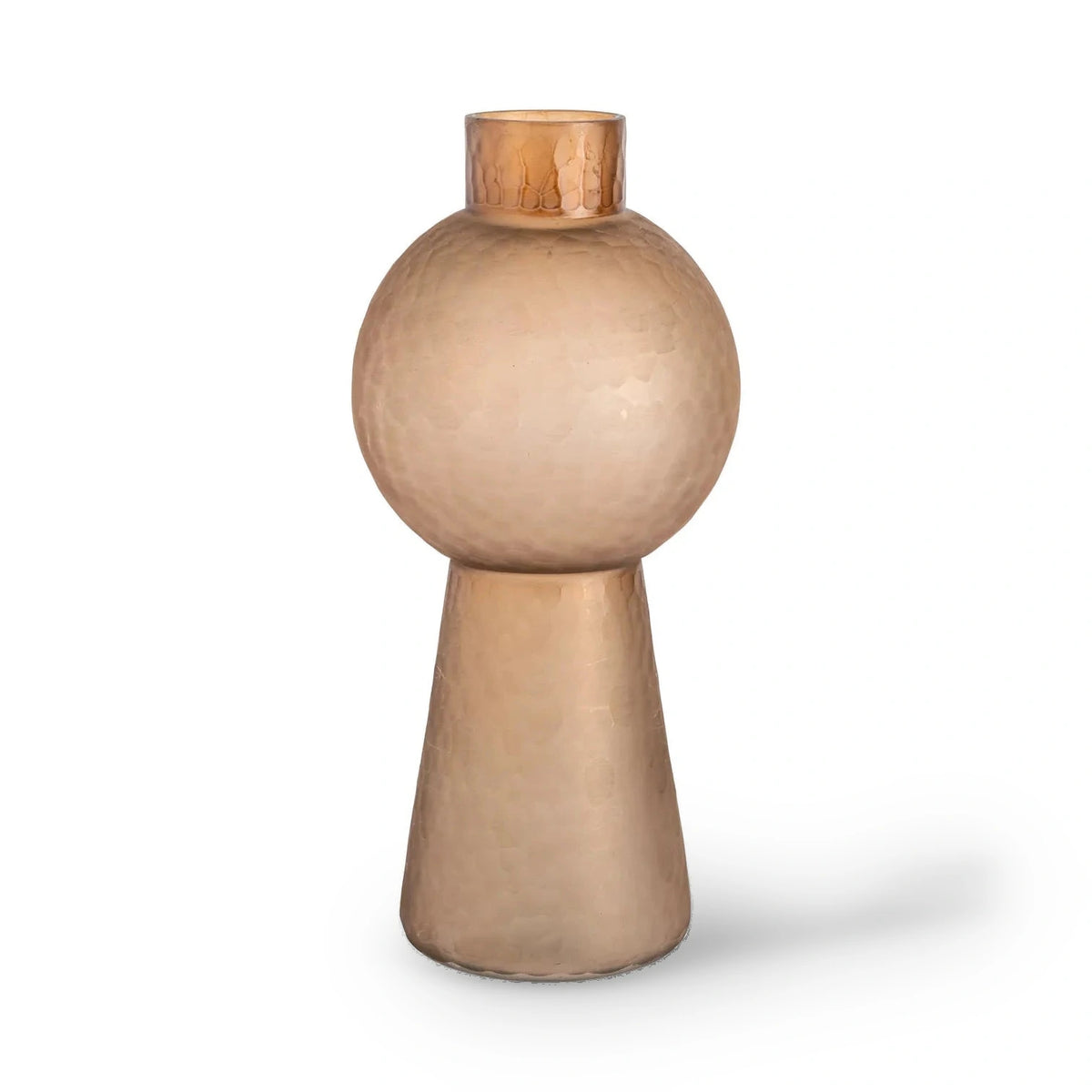 Richmond Interiors Ora Brown Glass Vase Large