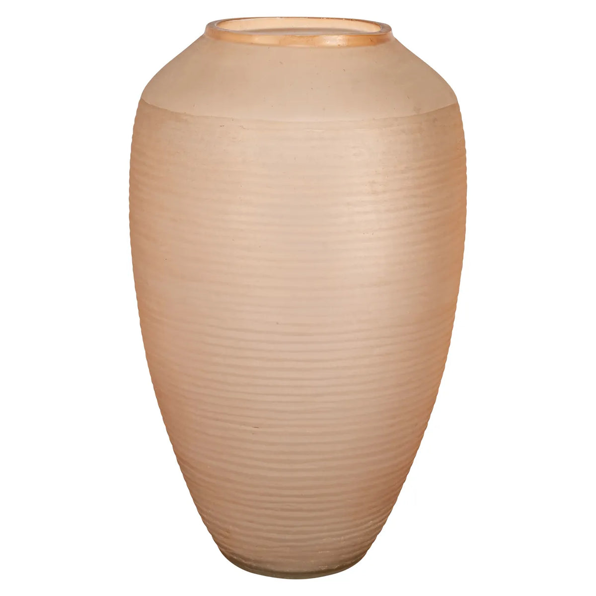 Richmond Interiors Vea Pink Glass Vase