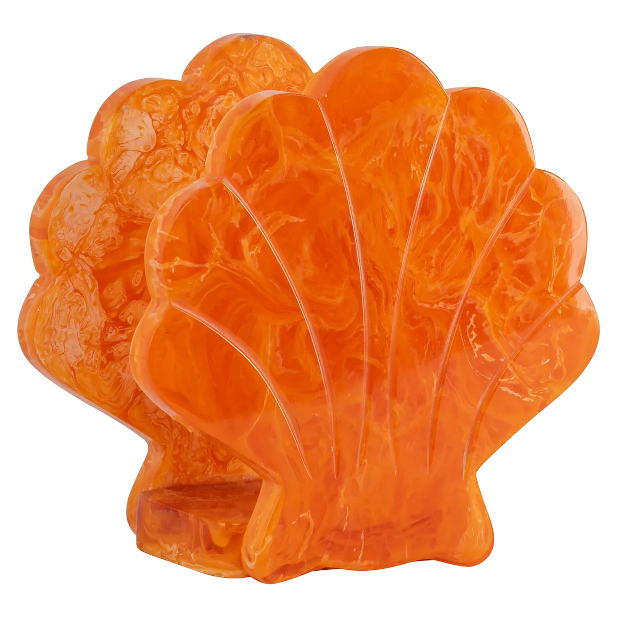 Richmond Interiors Shelly Orange Resin Napkin Holder