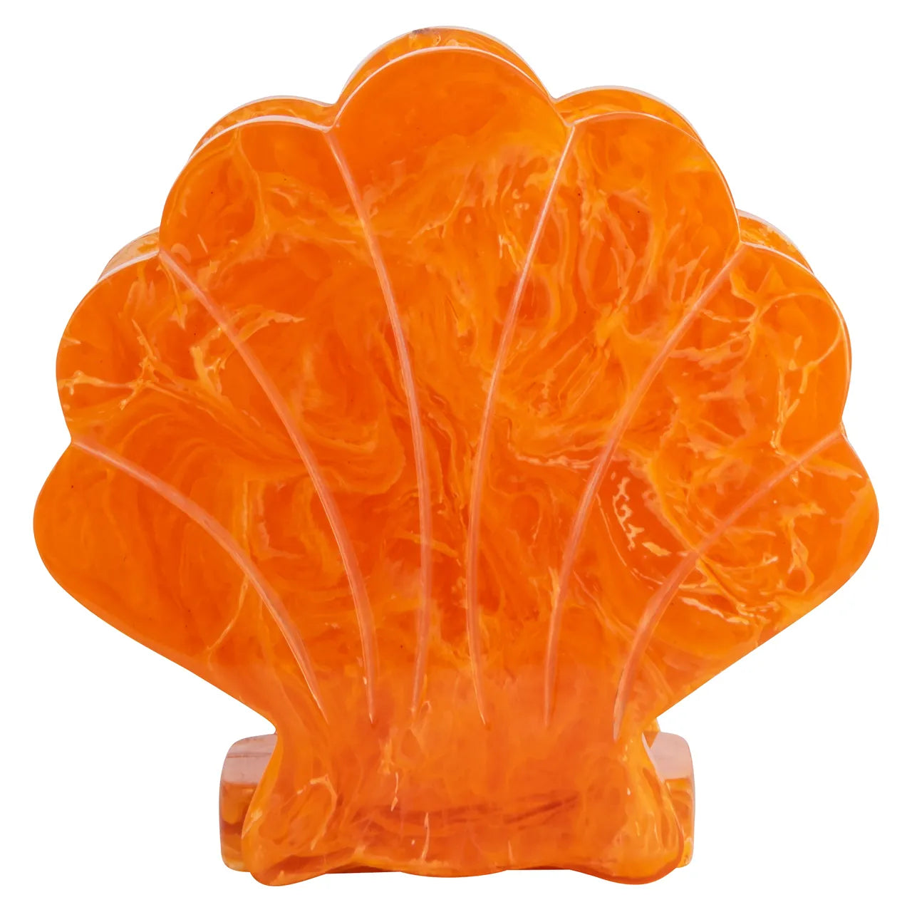 Richmond Interiors Shelly Orange Resin Napkin Holder