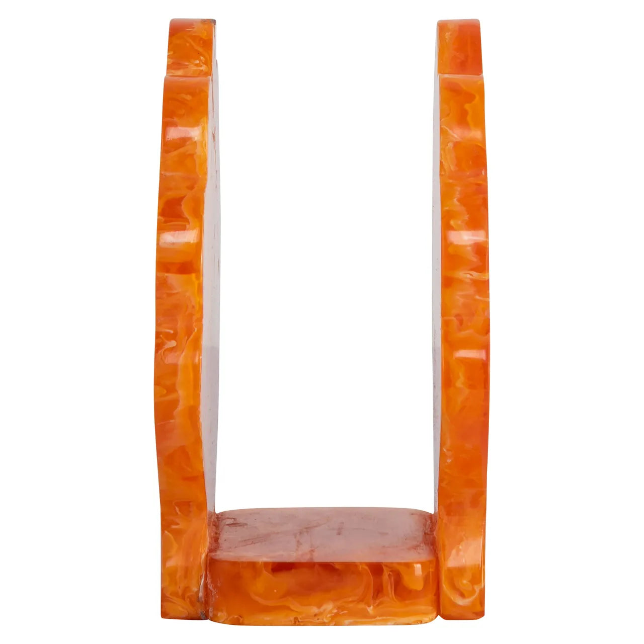 Richmond Interiors Shelly Orange Resin Napkin Holder
