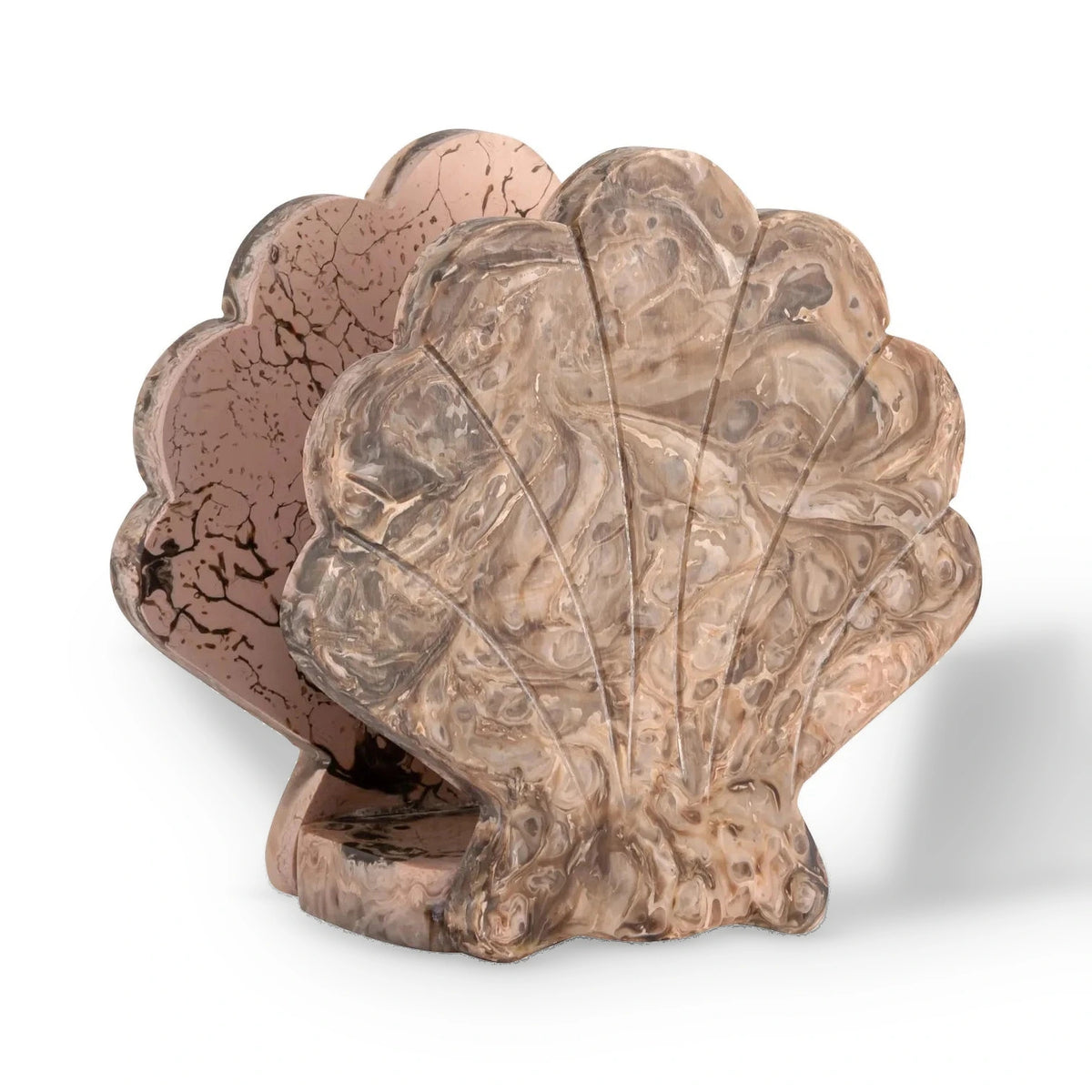 Richmond Interiors Shelly Chocolate Brown Resin Napkin Holder