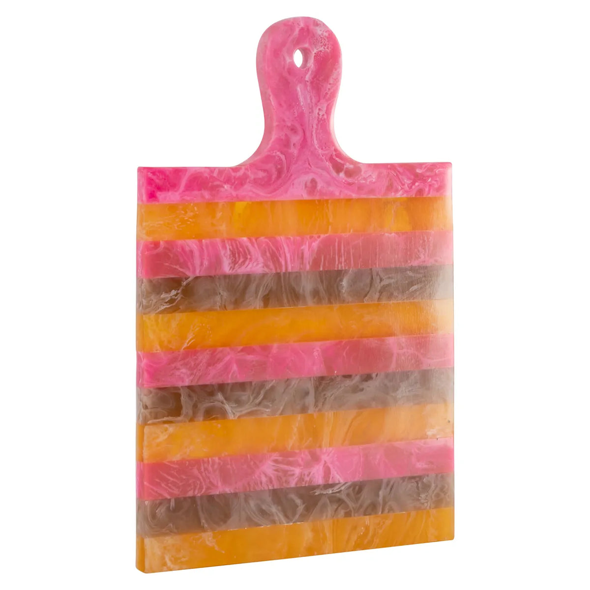 Richmond Interiors Cindy Pink/Orange Resin Serving Board Small