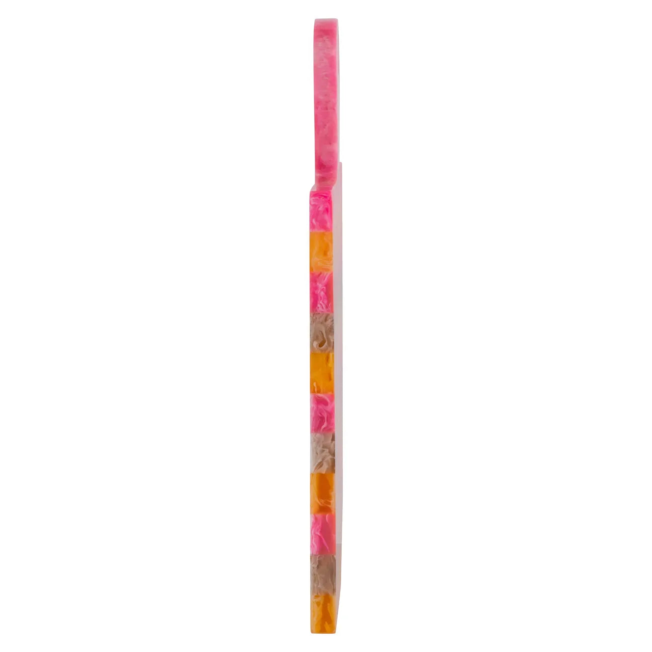 Richmond Interiors Cindy Pink/Orange Resin Serving Board Small