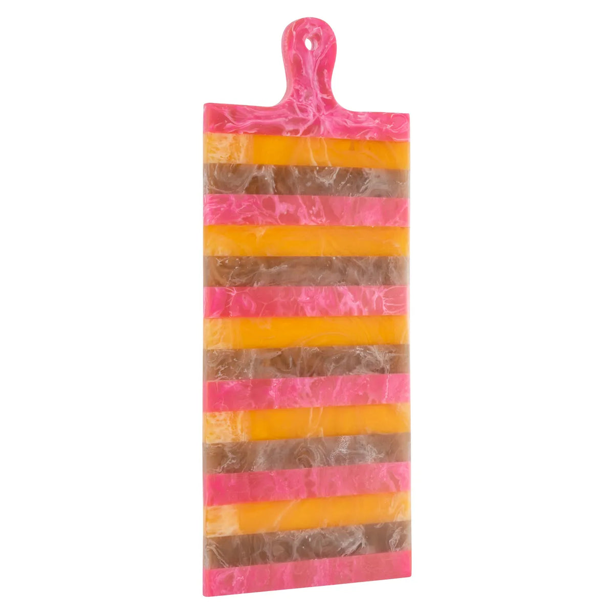 Richmond Interiors Cindy Pink/Orange Resin Serving Board Large