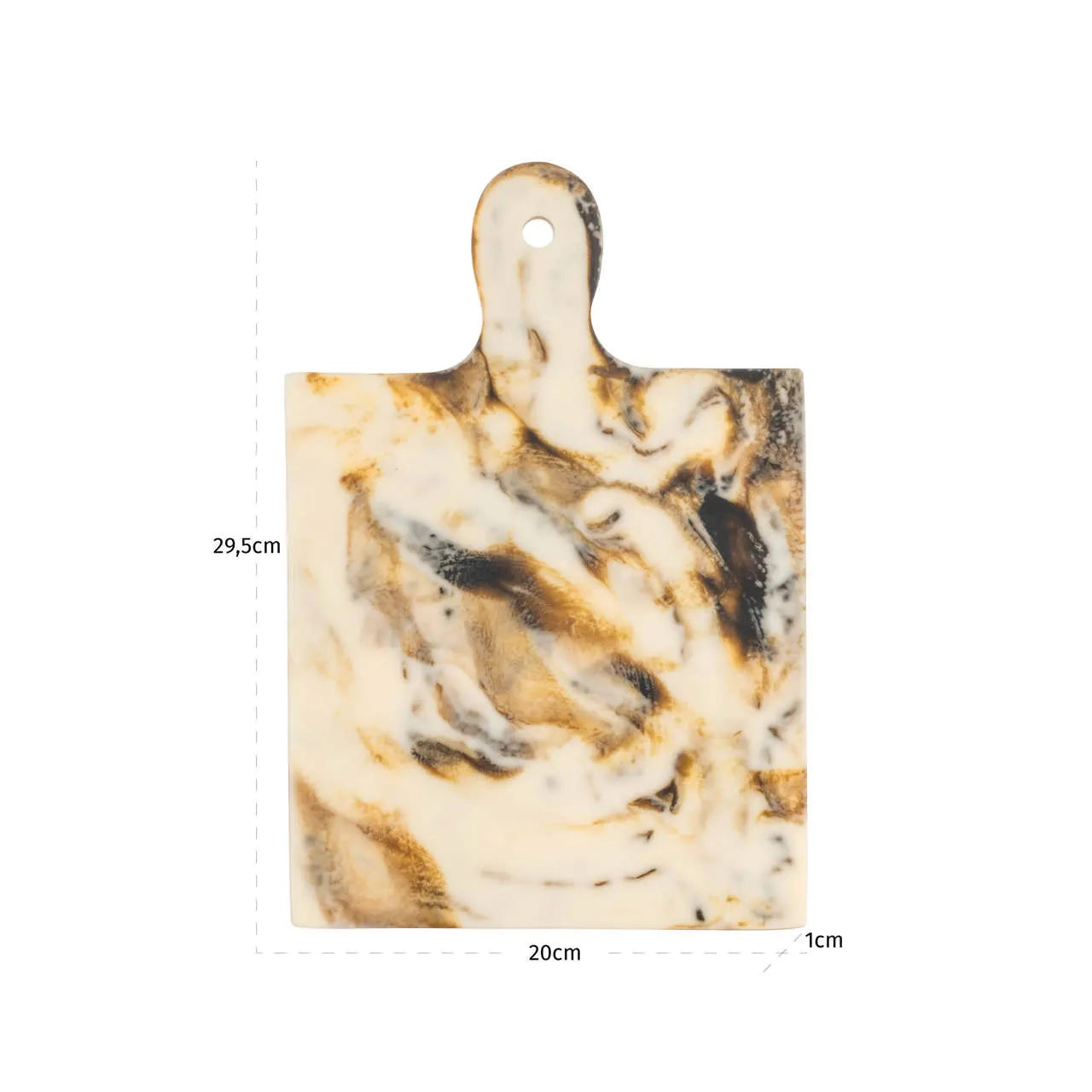 Richmond Interiors Cindy Natural Resin Serving Board Small