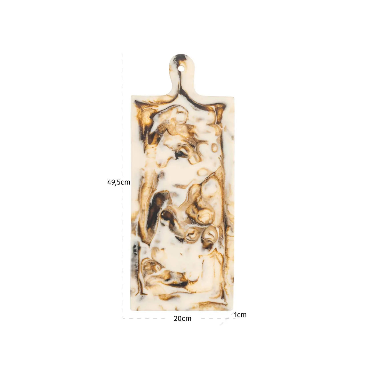 Richmond Interiors Cindy Natural Resin Serving Board Large