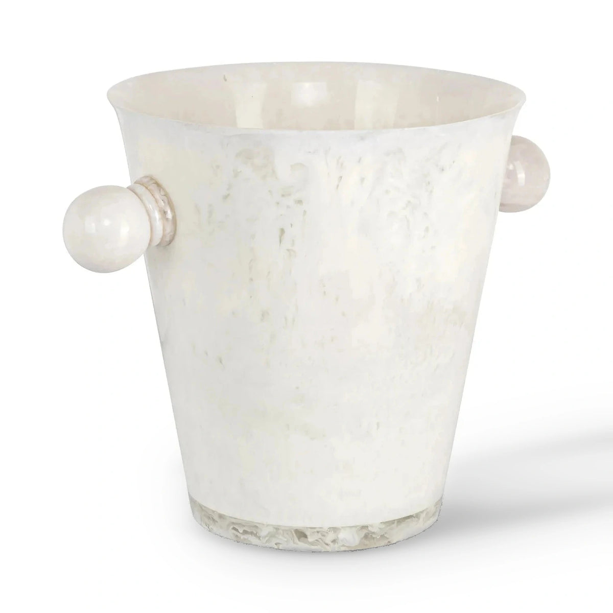 Richmond Interiors Veuve White Resin Wine Cooler