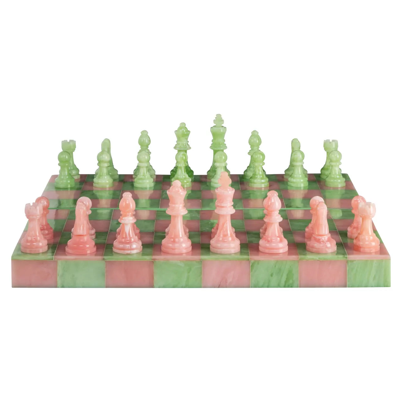 Richmond Interiors Azalea Pink/Green Resin Decorative Game