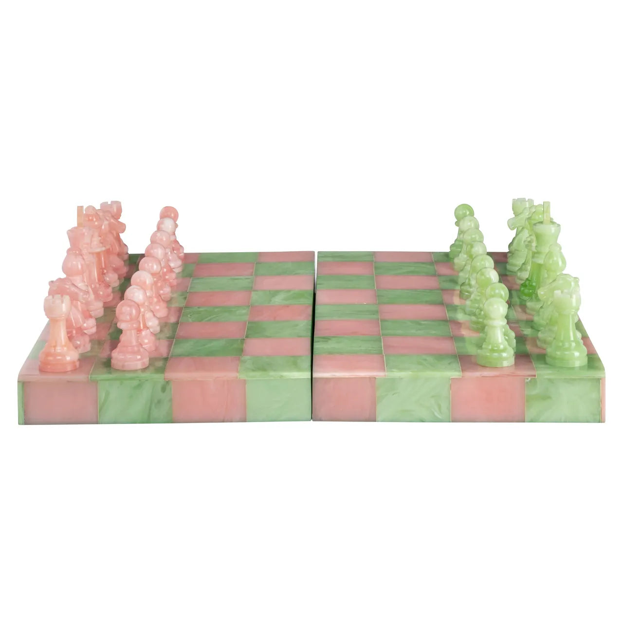 Richmond Interiors Azalea Pink/Green Resin Decorative Game