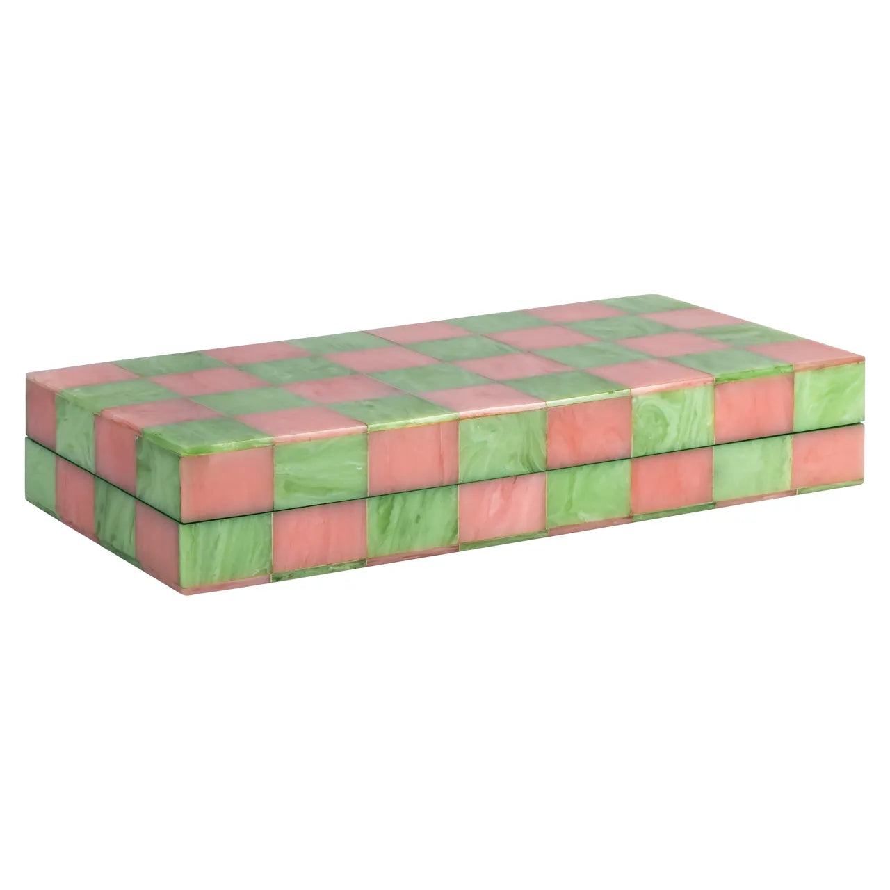 Richmond Interiors Azalea Pink/Green Resin Decorative Game