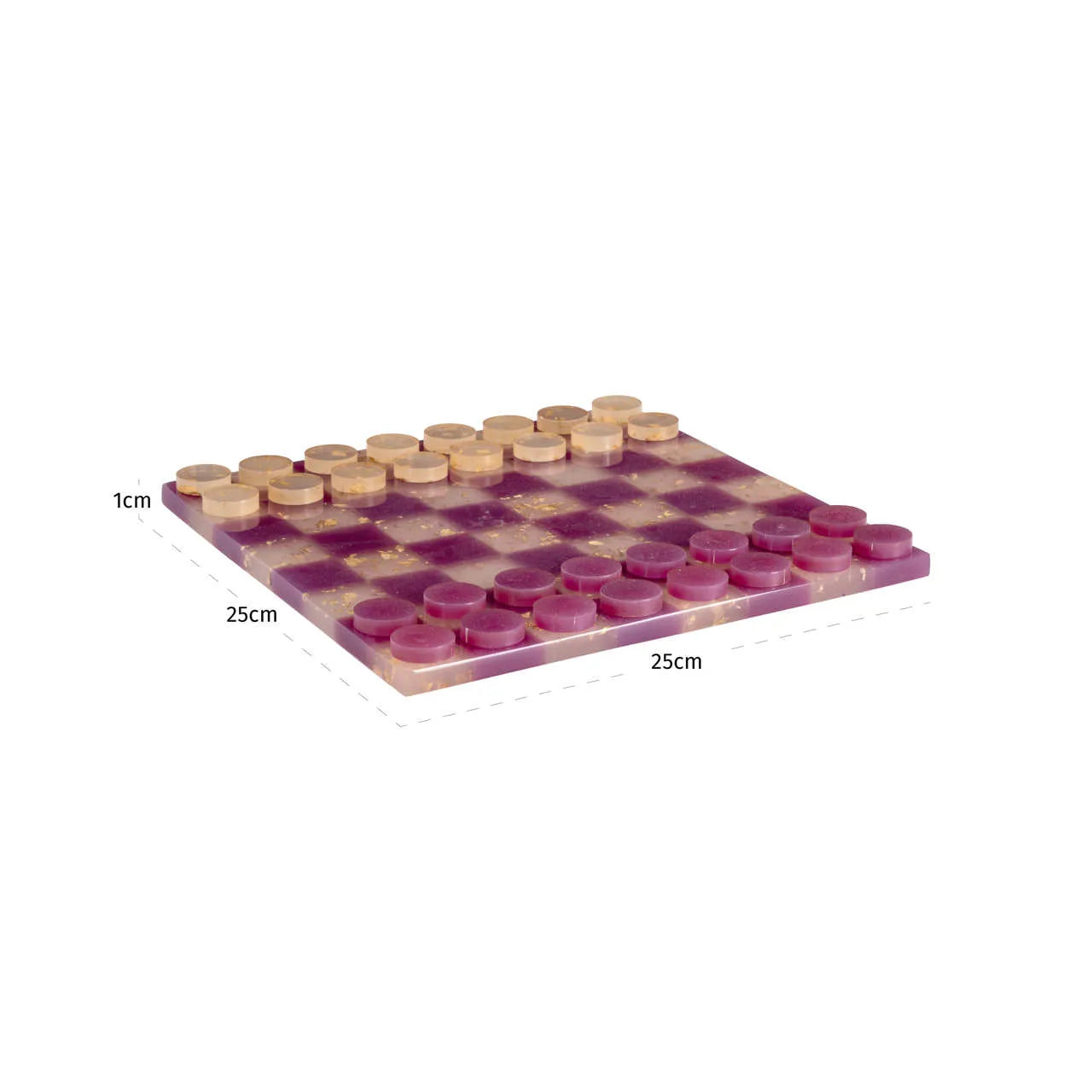 Richmond Interiors Violet Purple Resin Decorative Game