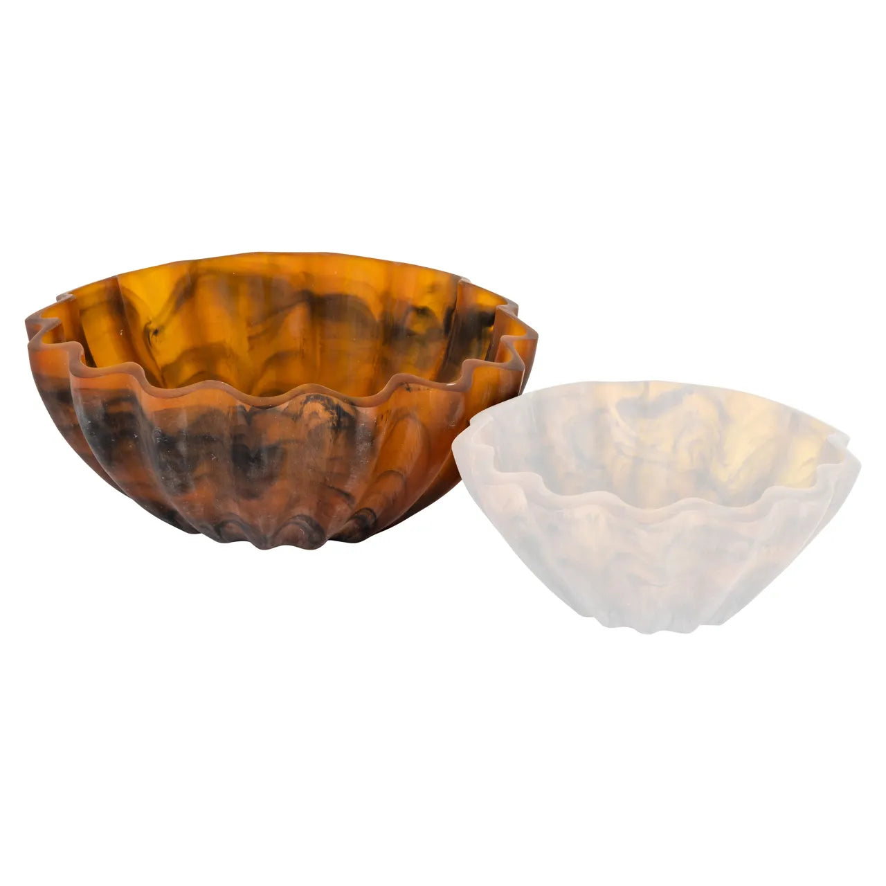 Richmond Interiors Meadow Tortoise Resin Bowl Large