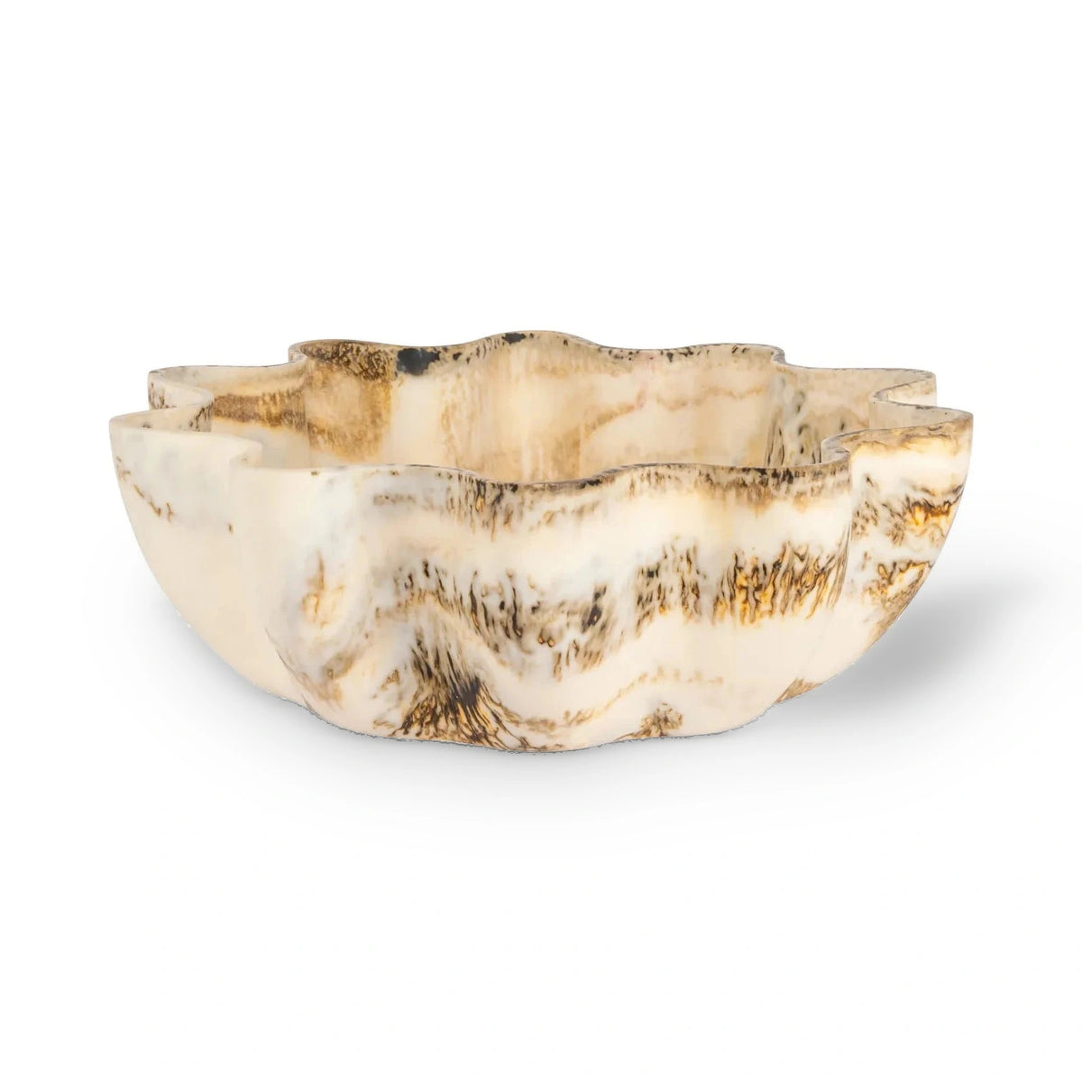 Richmond Interiors Lotus Natural Resin Bowl