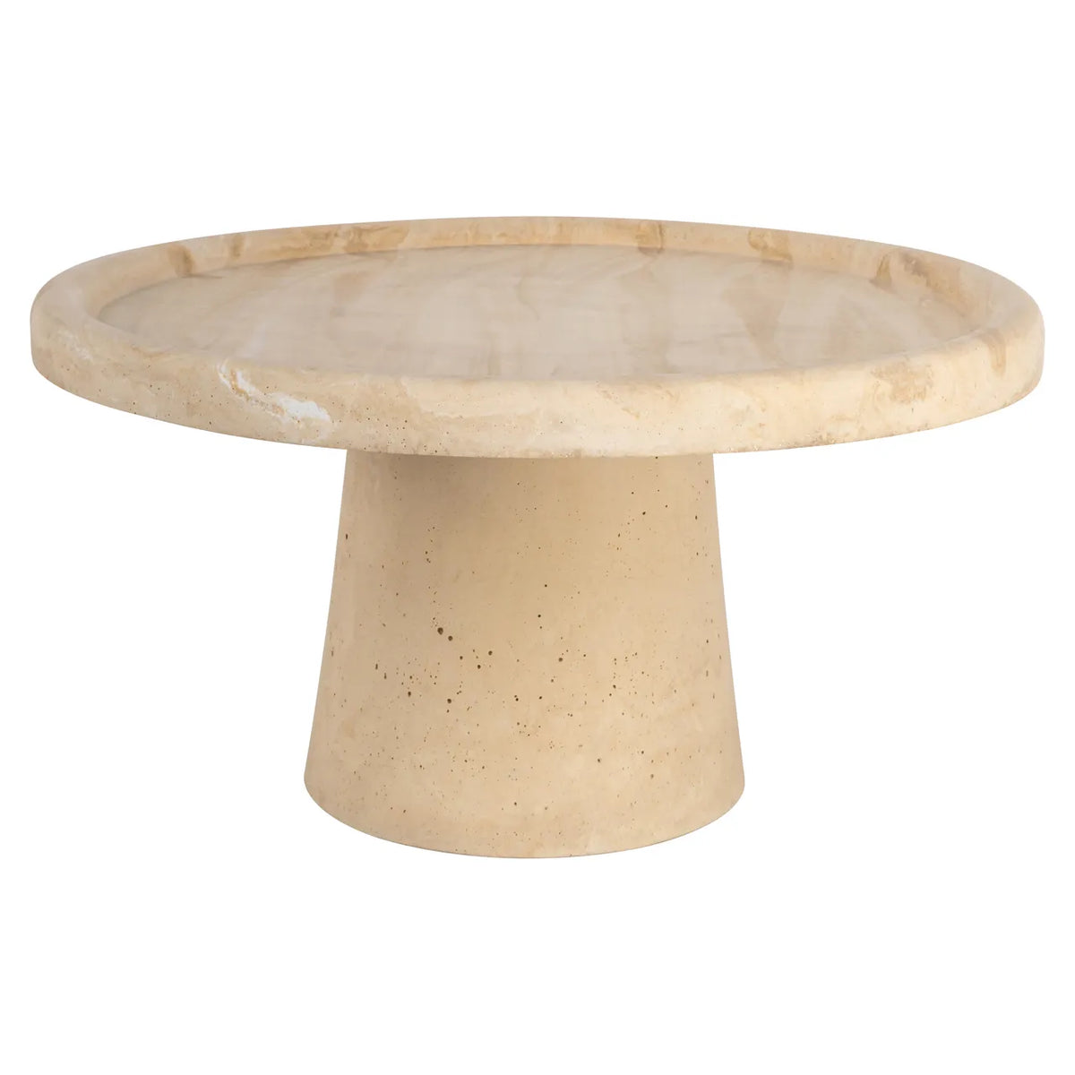 Richmond Interiors Beccy Beige Resin Cake Stand