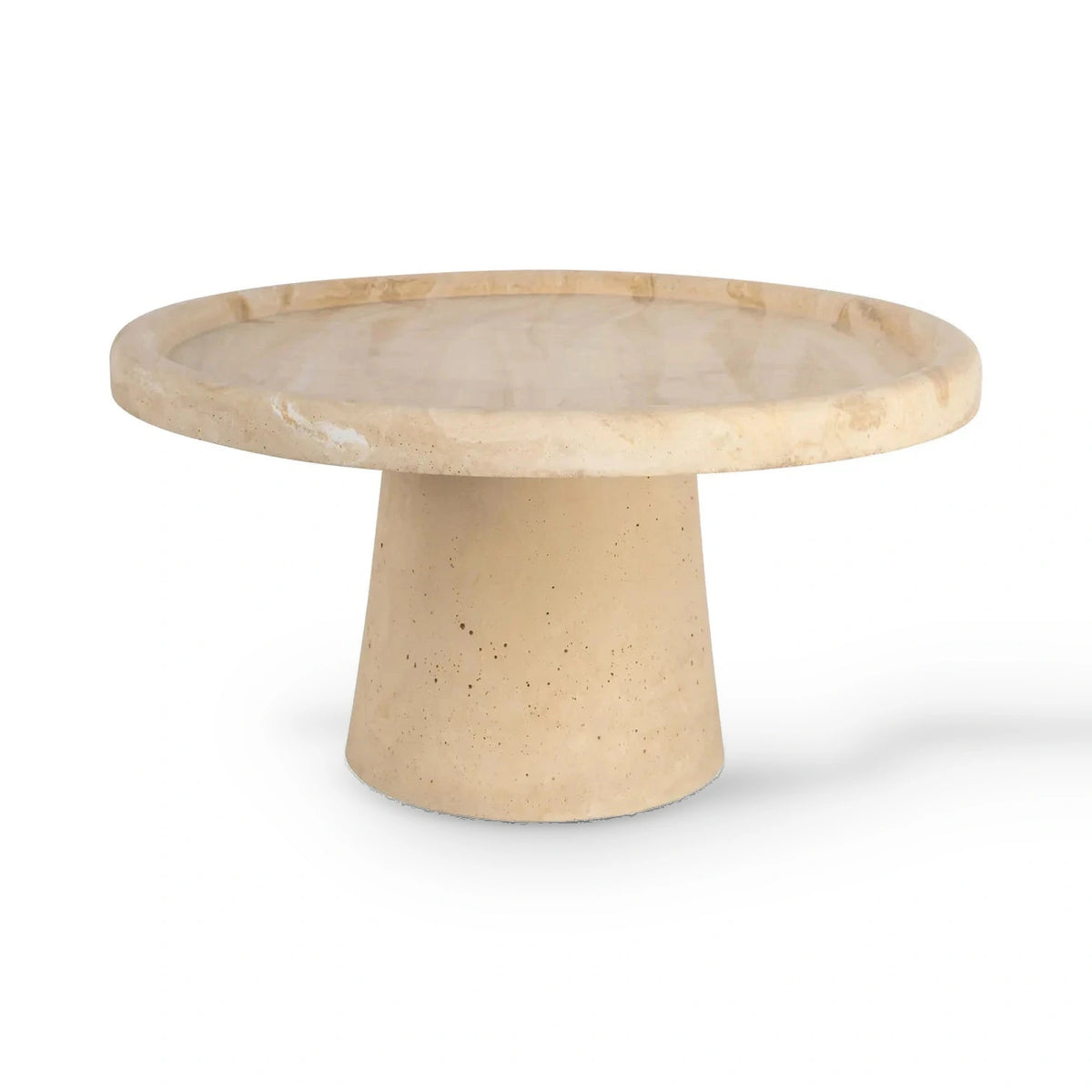 Richmond Interiors Beccy Beige Resin Cake Stand