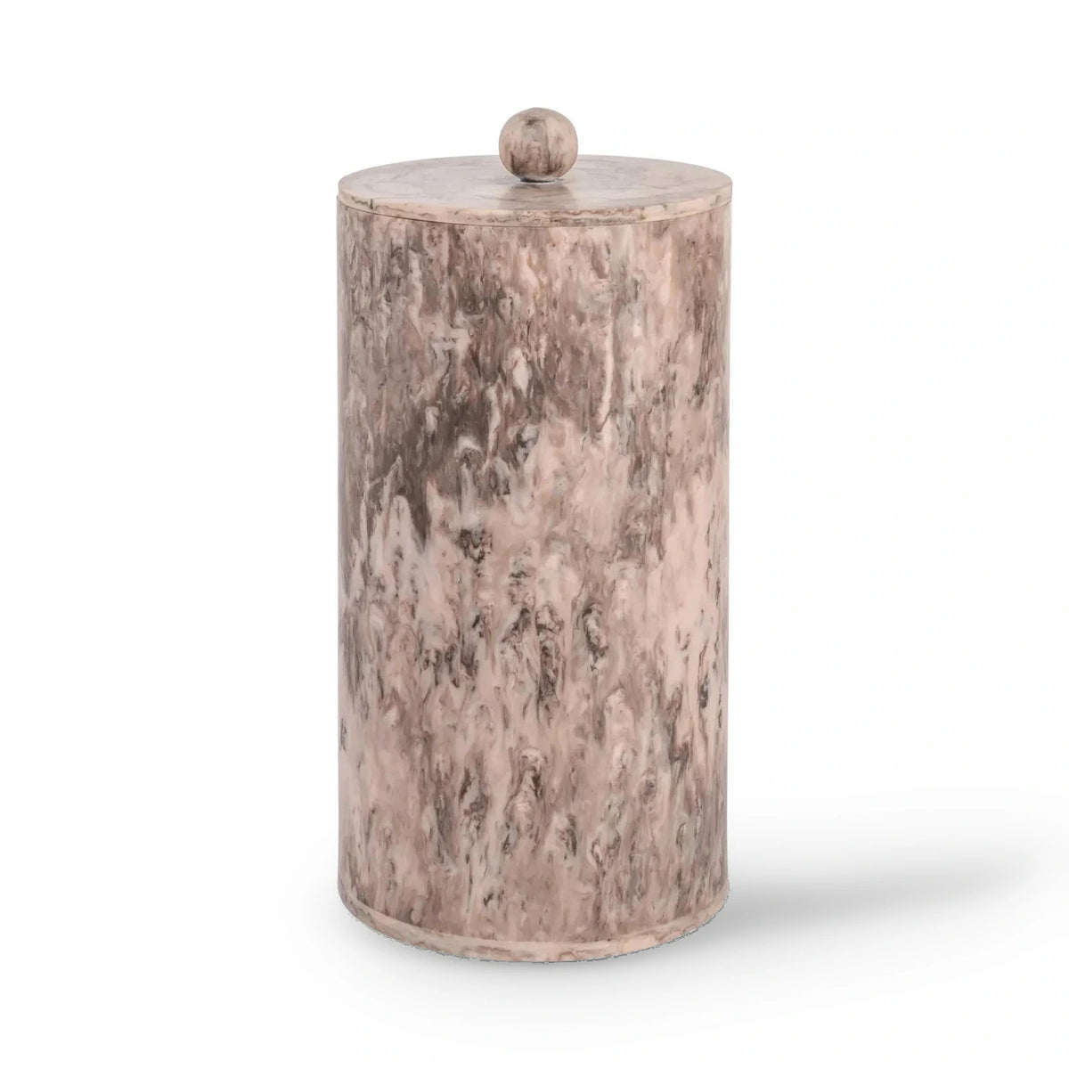 Richmond Interiors Rosaline Chocolate Brown Resin Storage Jar Large