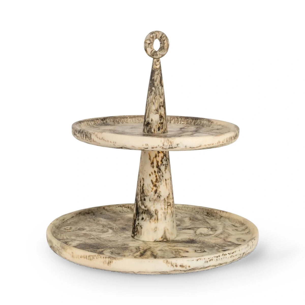 Richmond Interiors Posy Natural Resin Cake Stand