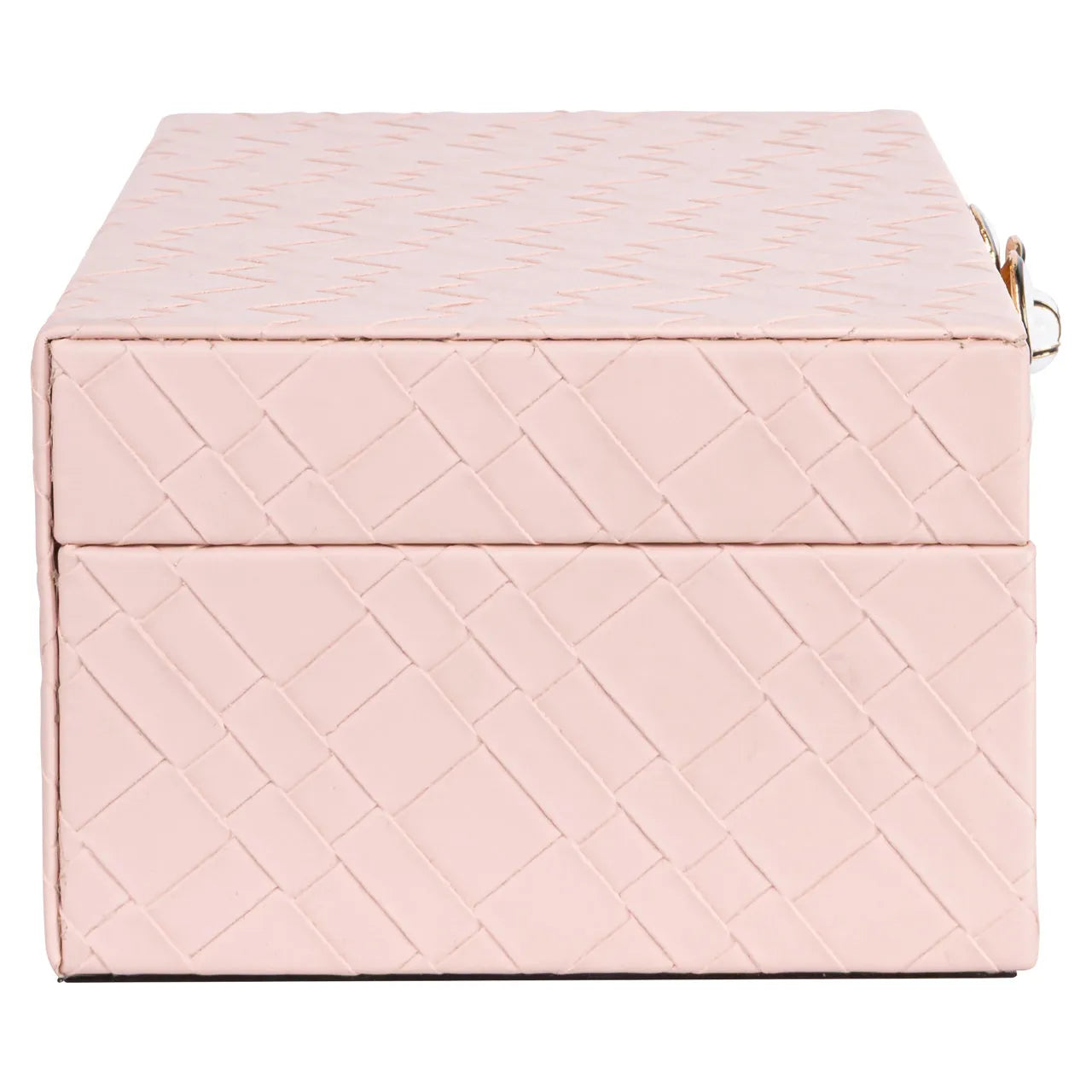 Richmond Interiors Lotte Pink Faux Leather Storage Box Large