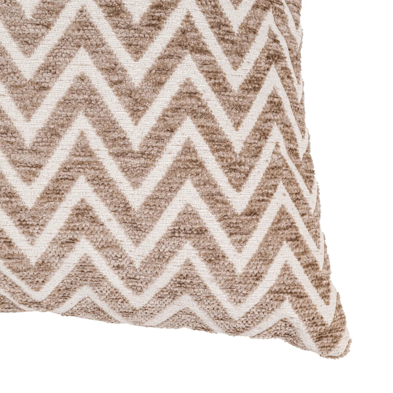 Richmond Interiors Nino Sand Chevron Cushion
