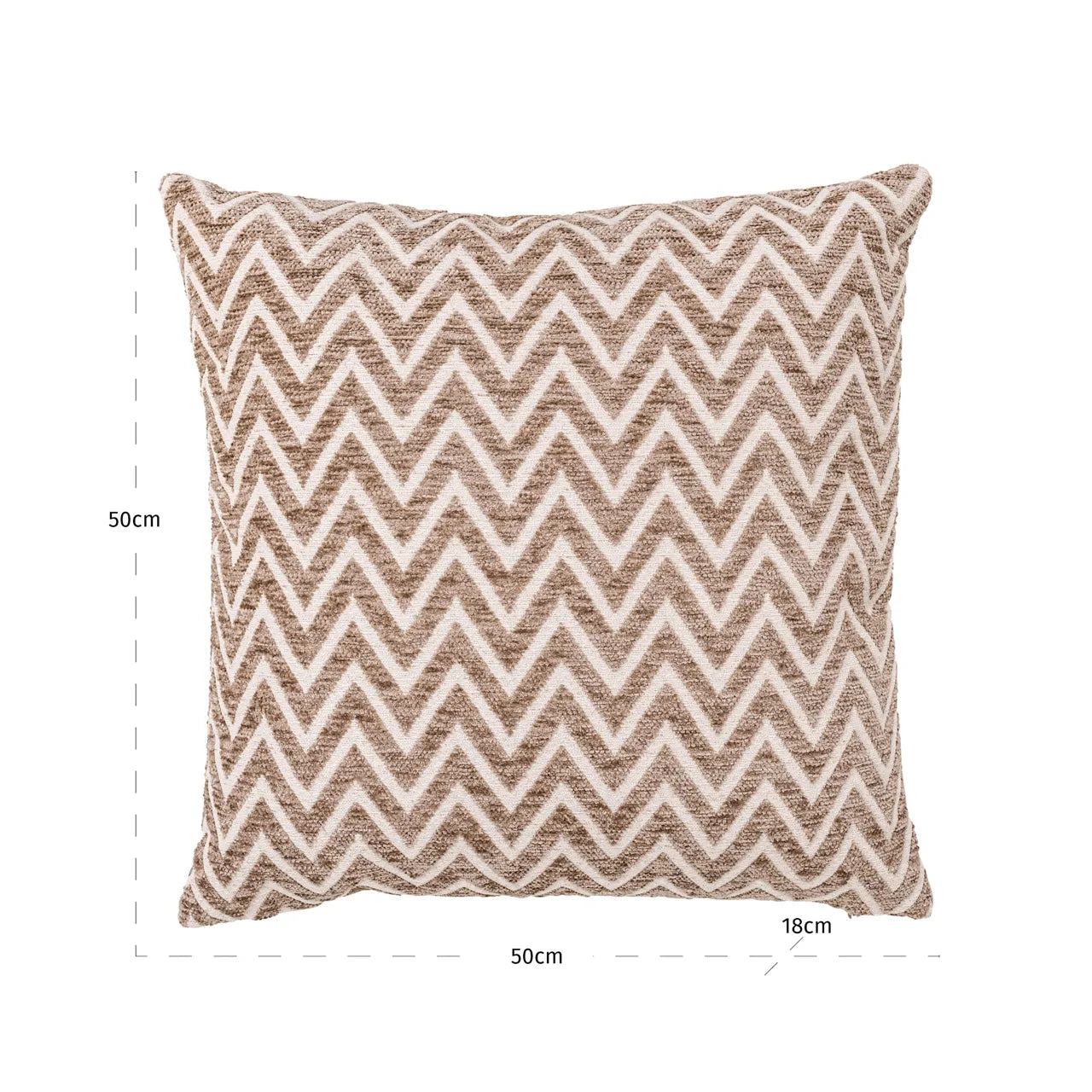 Richmond Interiors Nino Sand Chevron Cushion