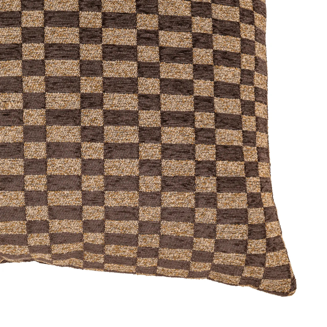 Richmond Interiors Remi Brown Rectilinear Cushion