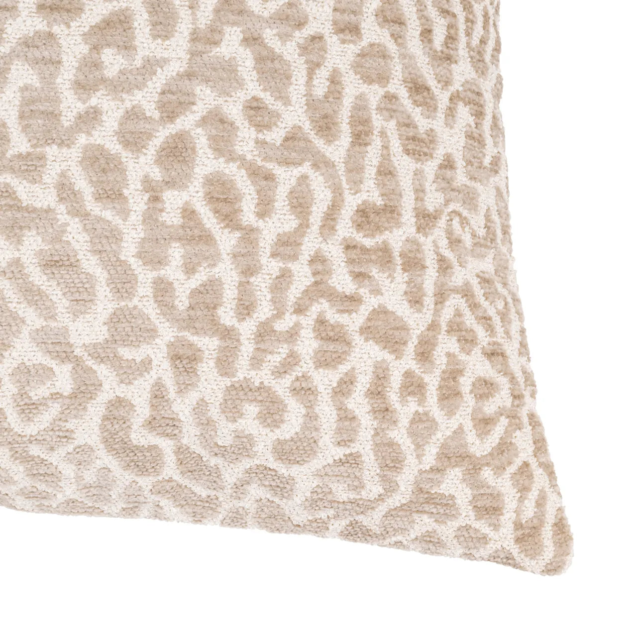 Richmond Interiors Noa Beige Leopard Cushion