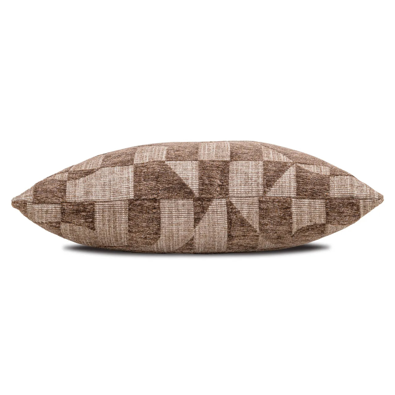 Richmond Interiors Aria Brown Geometric Cushion