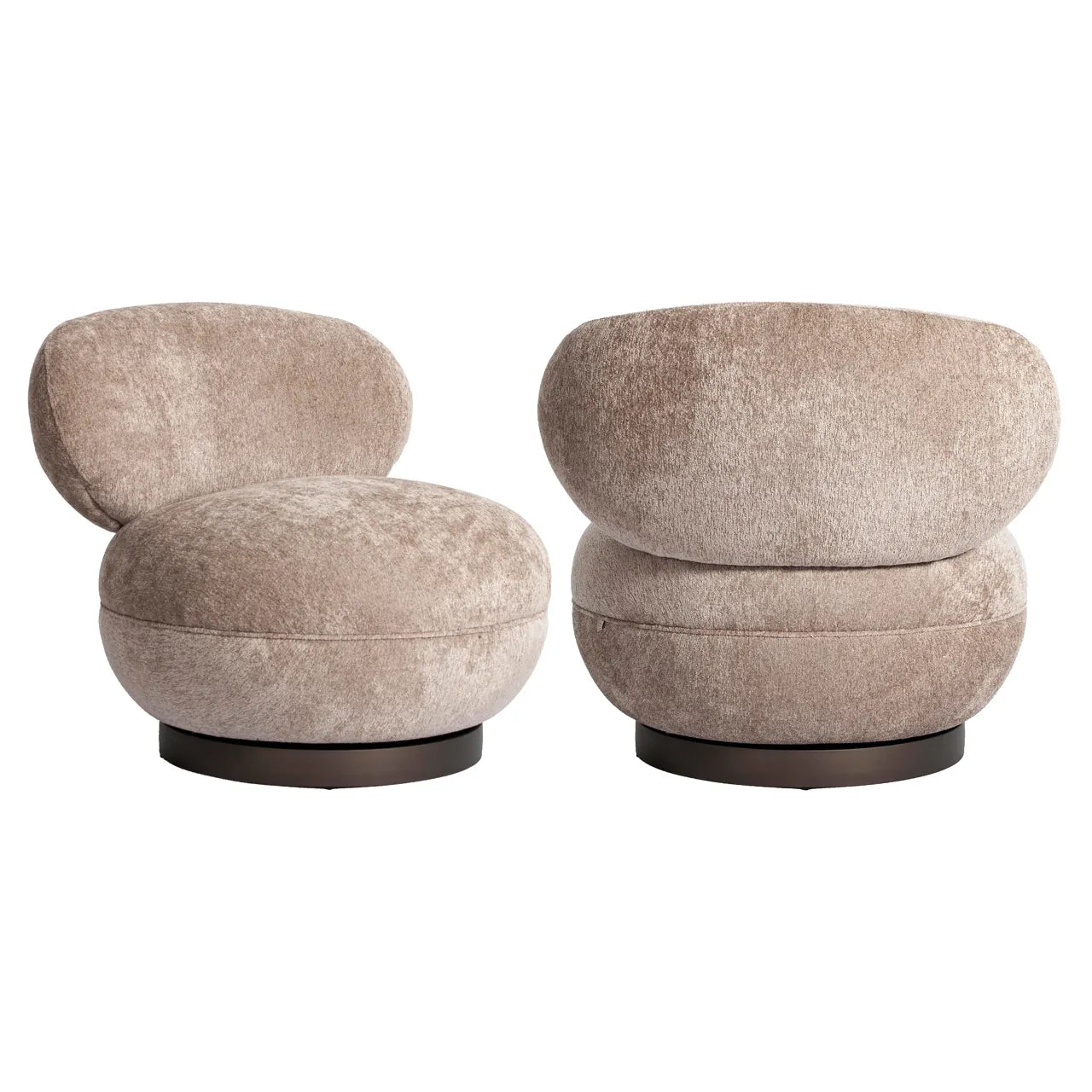 Richmond Interiors Jace Be Easy Sand Swivel Occasional Chair