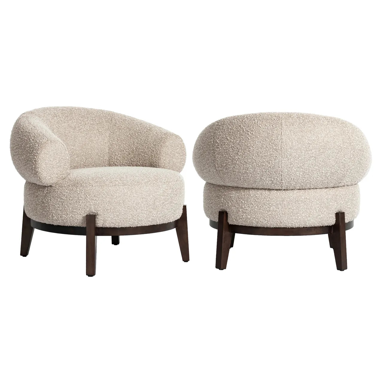 Richmond Interiors Montana Natural Boucle Armchair