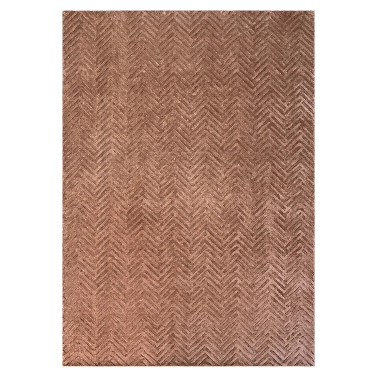 Richmond Interiors Velay Coffee Viscose & Cotton Rug 200x300cm