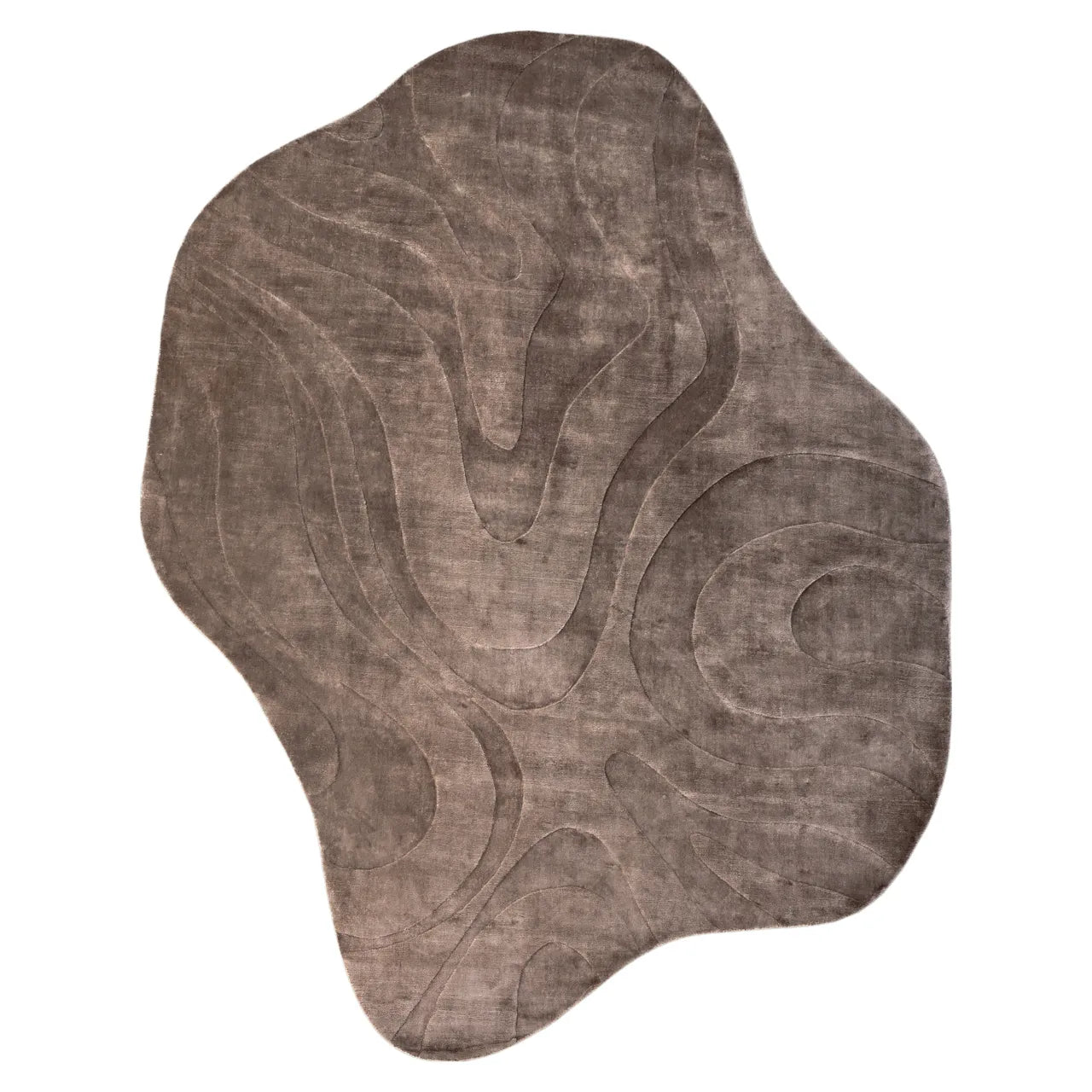 Richmond Interiors Metz Beige Viscose & Cotton Rug 240x350cm