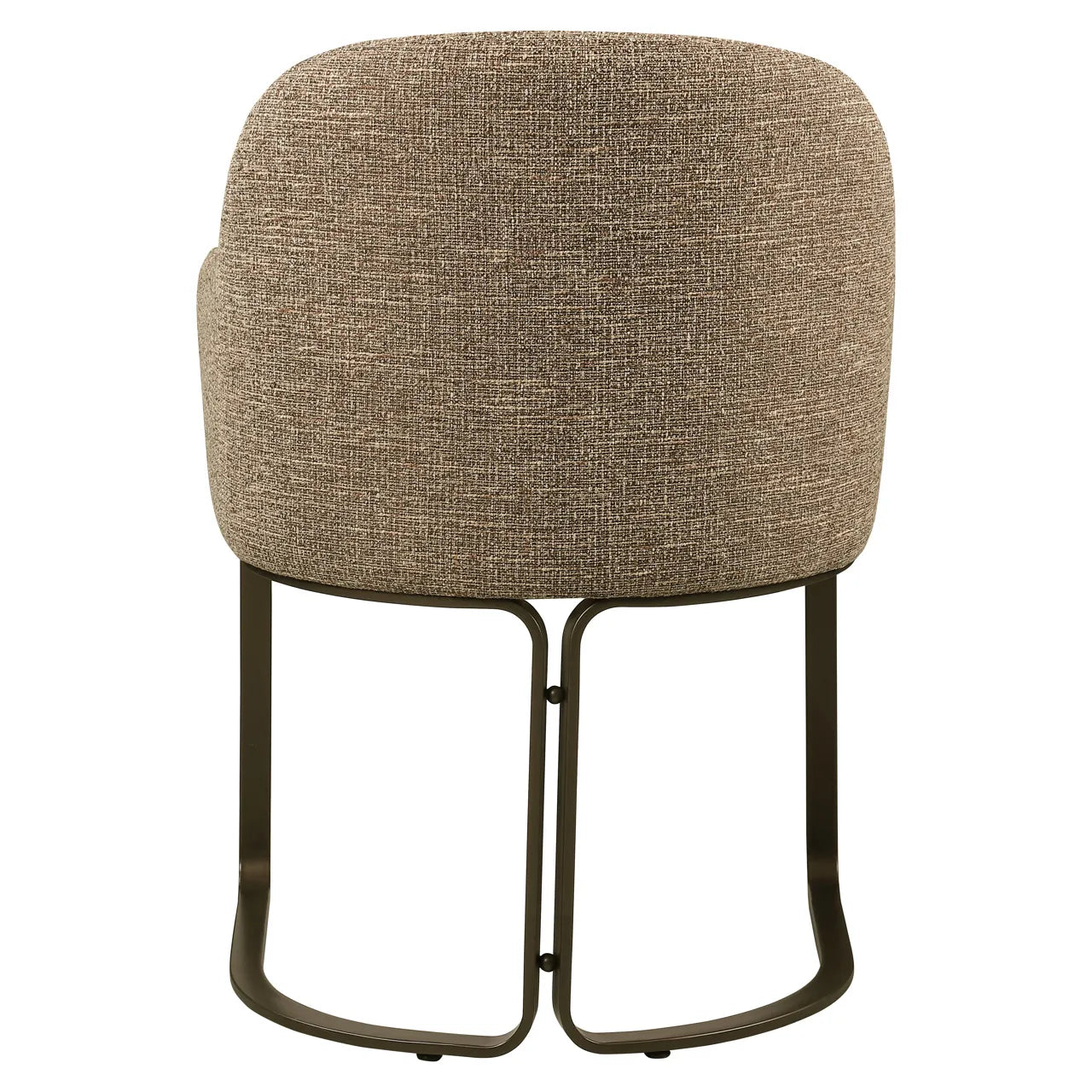 Richmond Interiors Hadley Brown Tweed Dining Chair
