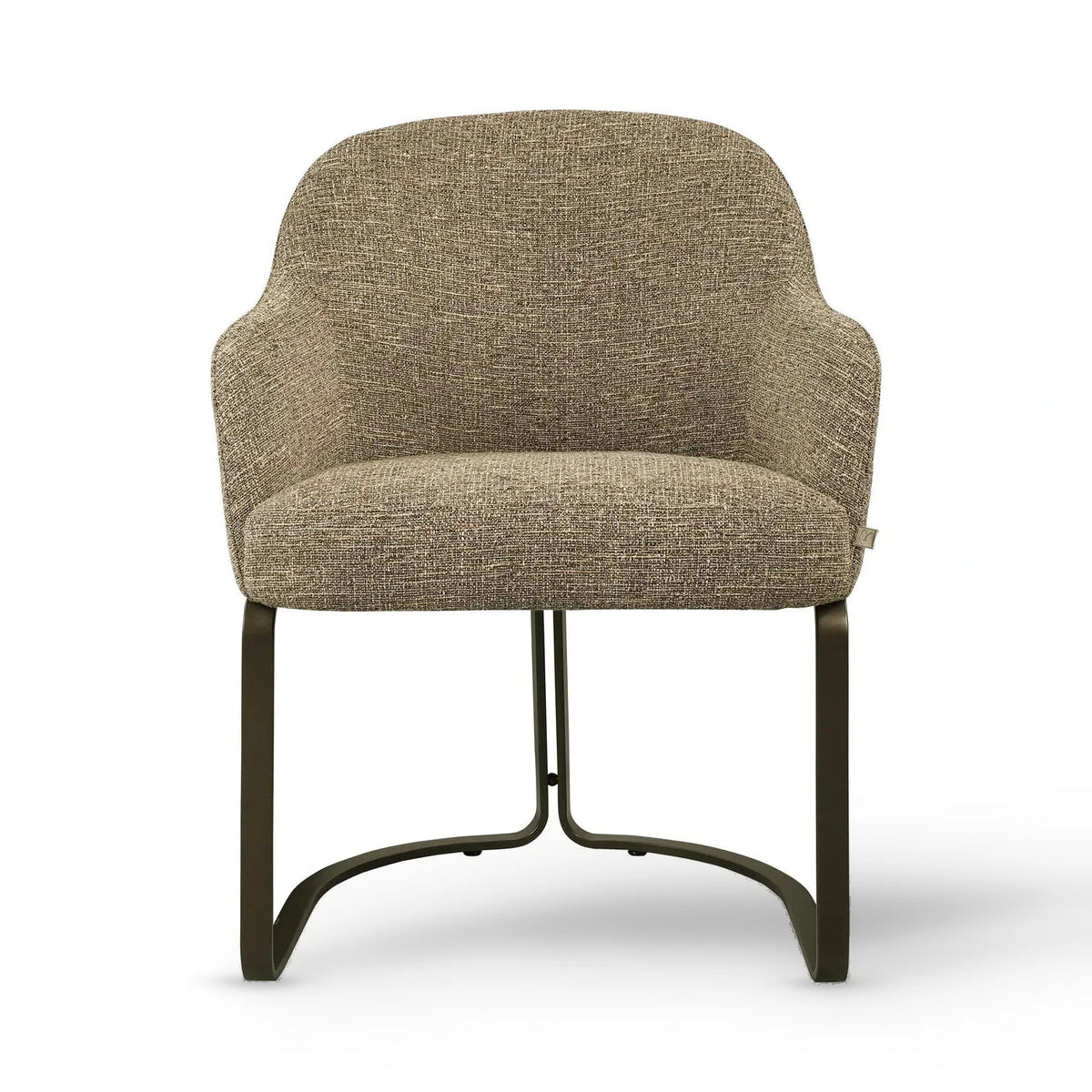 Richmond Interiors Hadley Brown Tweed Dining Chair