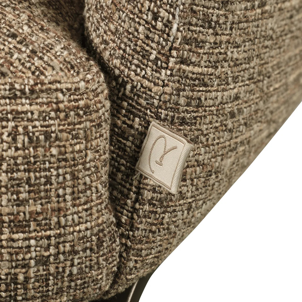 Richmond Interiors Hadley Brown Tweed Dining Chair
