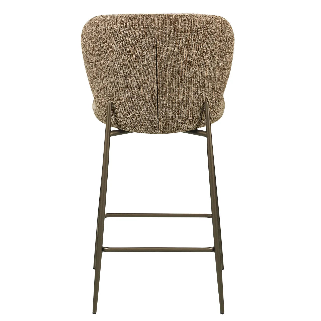Richmond Interiors Odarby Brown Tweed Counter Stool