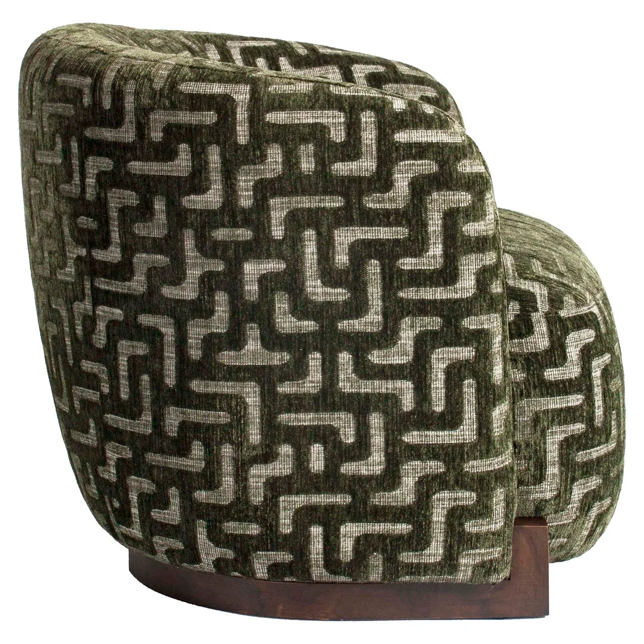 Richmond Interiors Hannah Moss Labyrinth Chenille Armchair