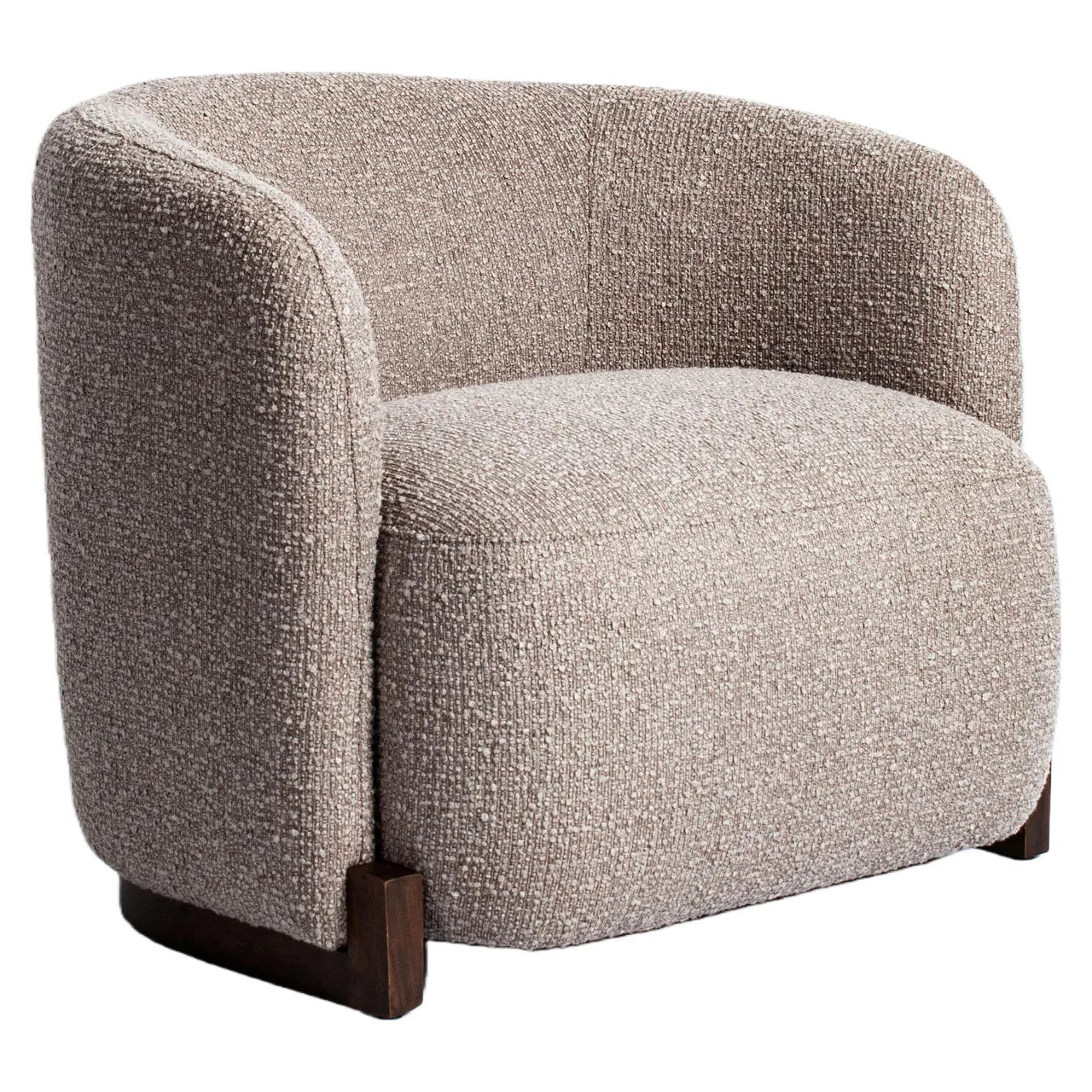 Richmond Interiors Hannah Mocca Boucle Armchair