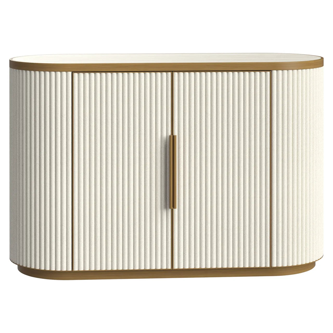 Richmond Interiors Tivoli White Ceramic Sideboard