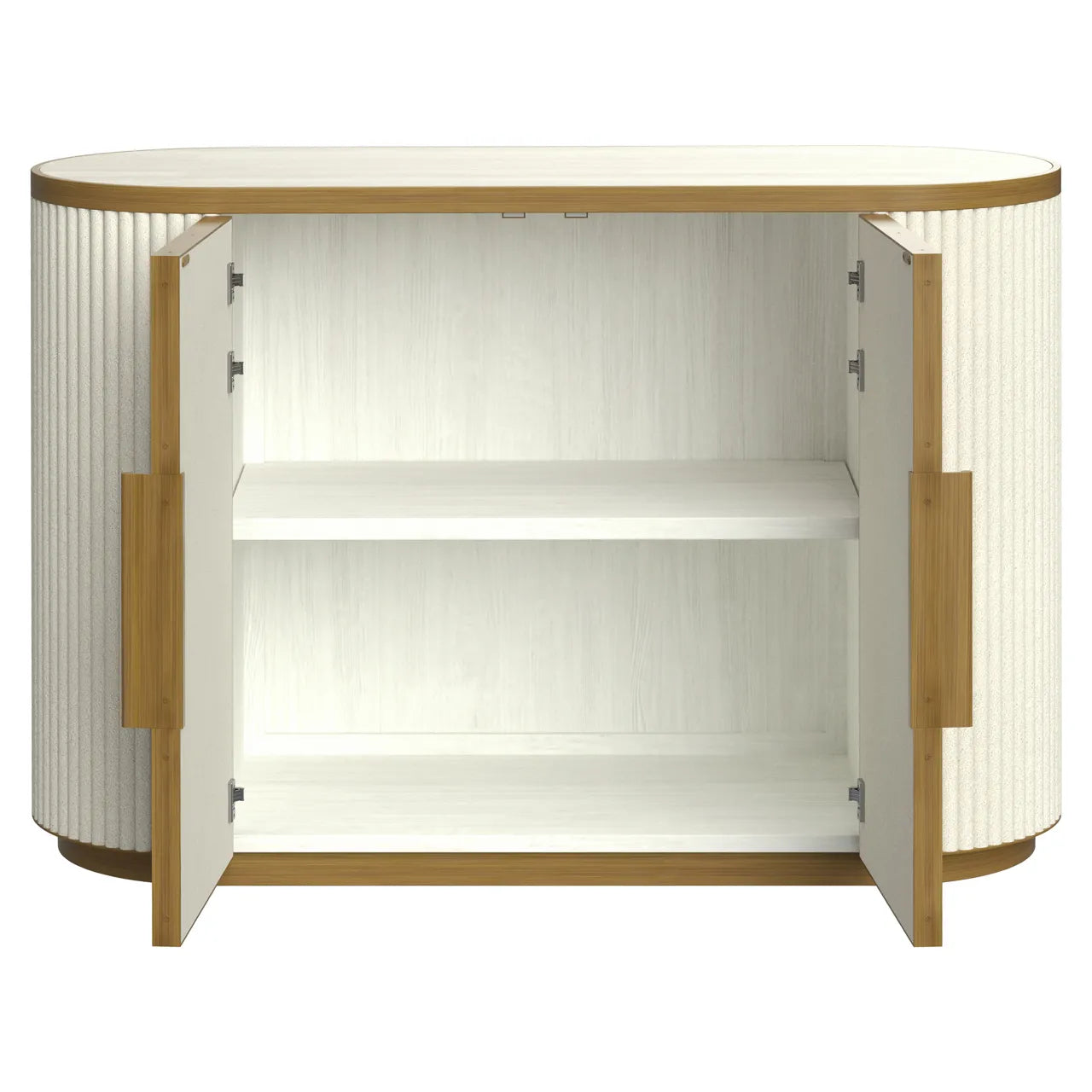 Richmond Interiors Tivoli White Ceramic Sideboard