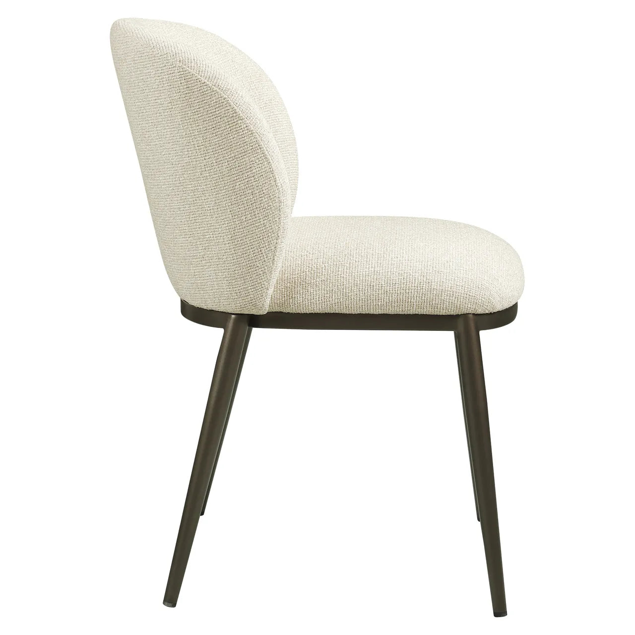 Richmond Interiors Gandy Taupe Boucle Dining Chair