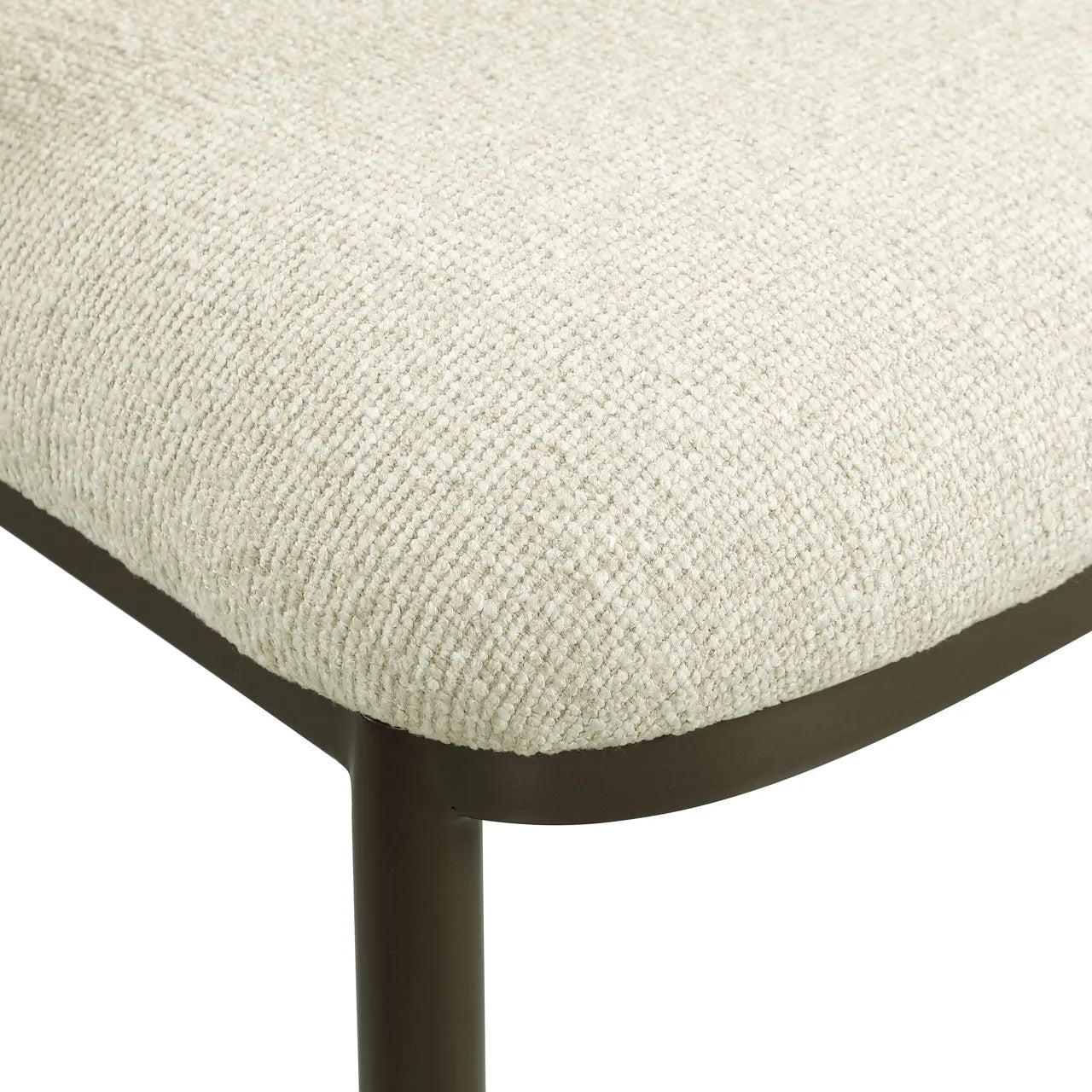 Richmond Interiors Gandy Taupe Boucle Dining Chair
