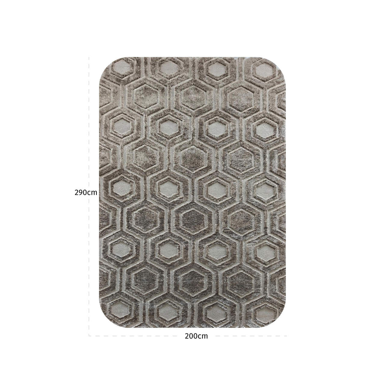 Richmond Interiors Odin Brown Rug 200x290cm