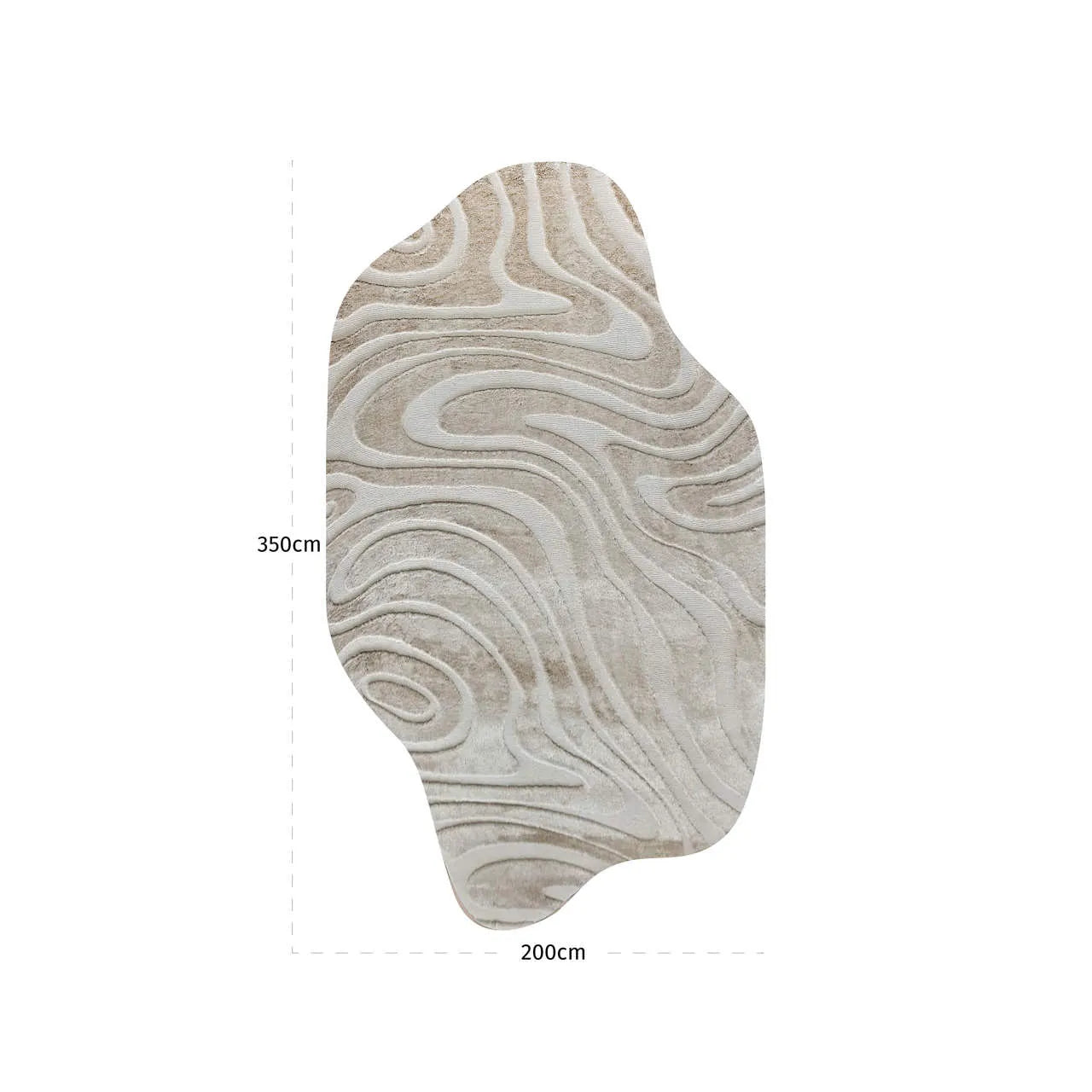 Richmond Interiors Ivar Beige Rug 200x350cm